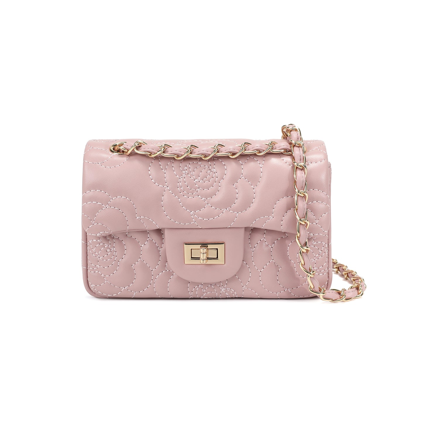 Tiffany & Fred  Quilted Sheepskin Crossbody