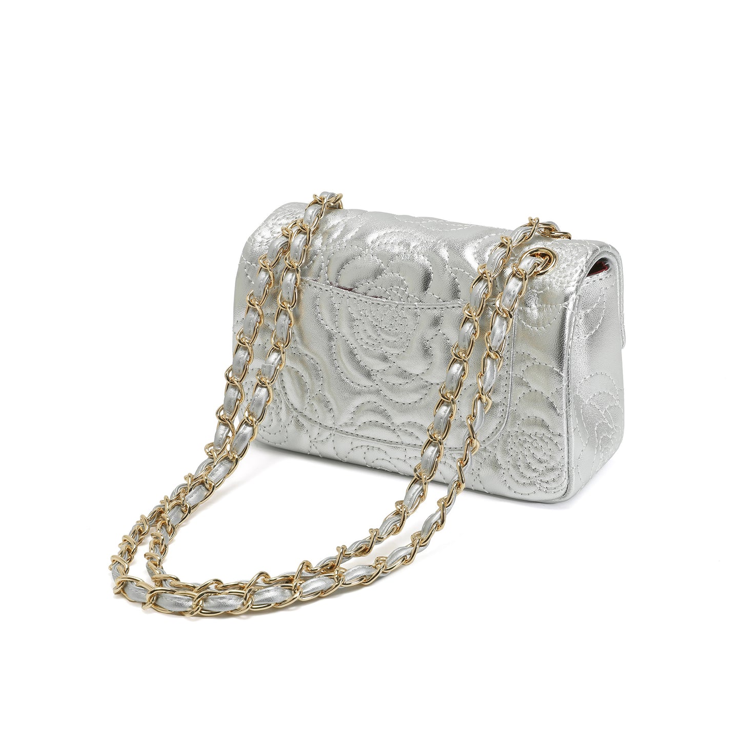 Tiffany & Fred  Quilted Sheepskin Crossbody