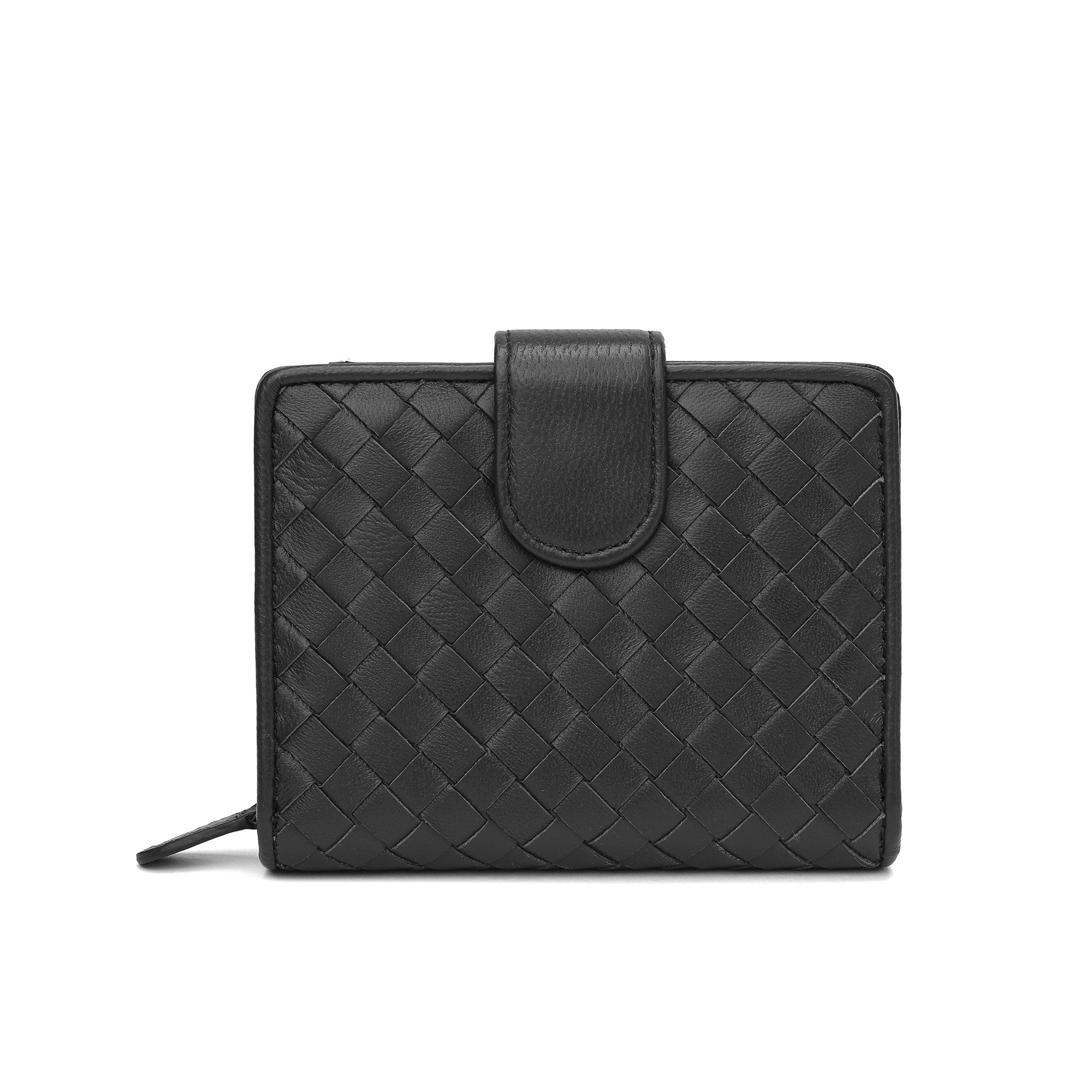 Tiffany & Fred Woven Leather Wallet – Tiffany & Fred Paris
