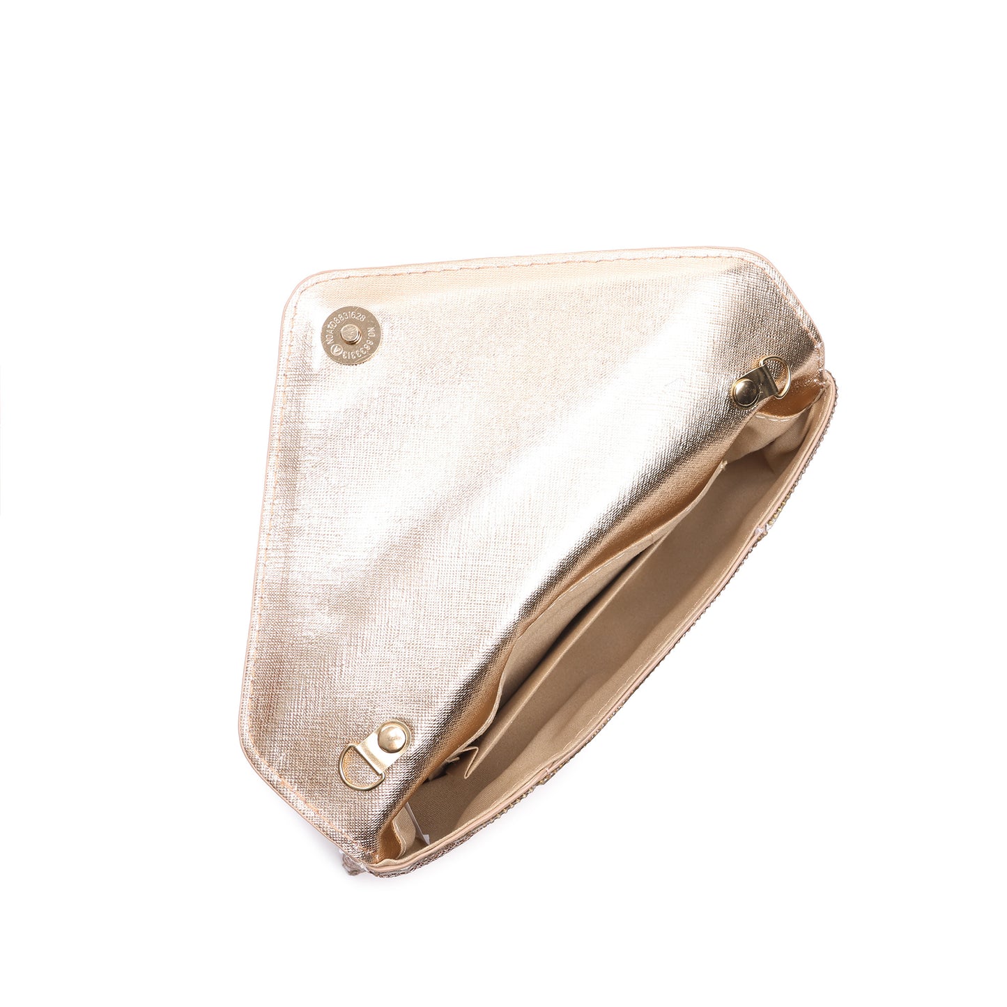 Crystal Embellished Envelope Clutch