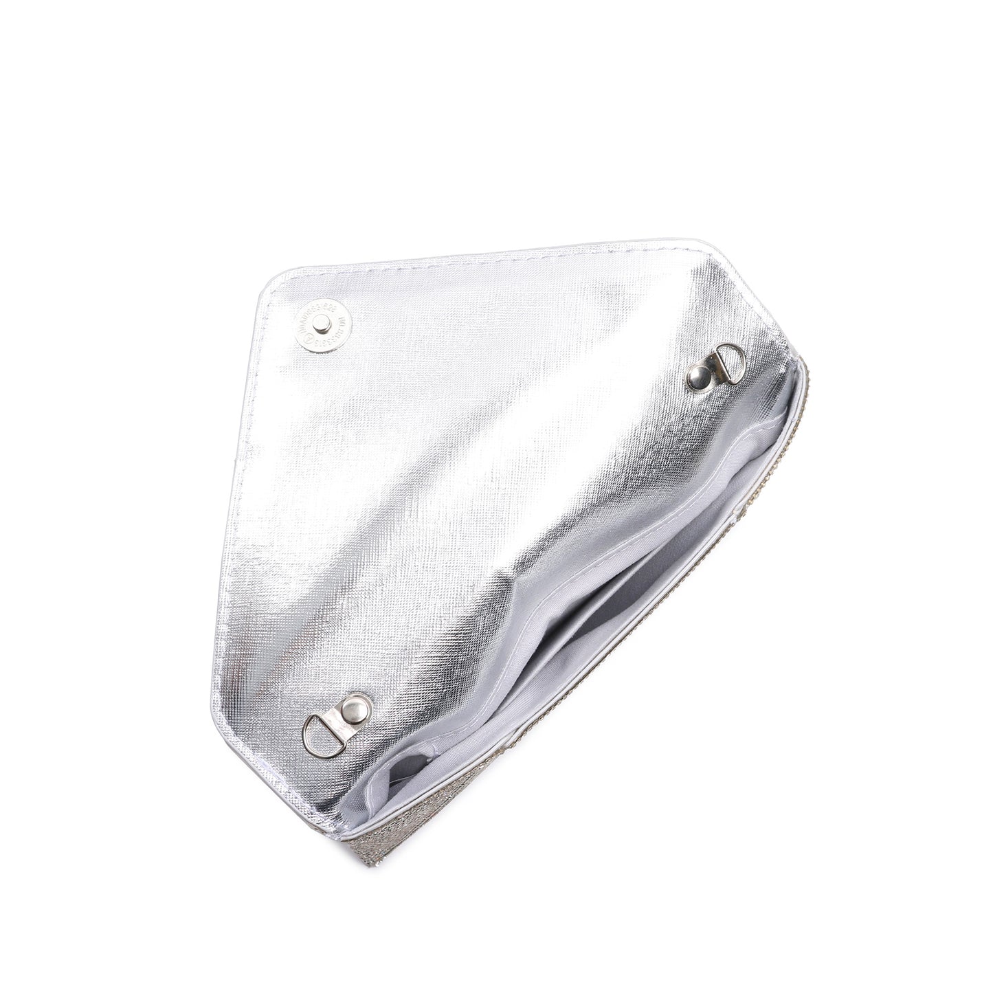 Crystal Embellished Envelope Clutch