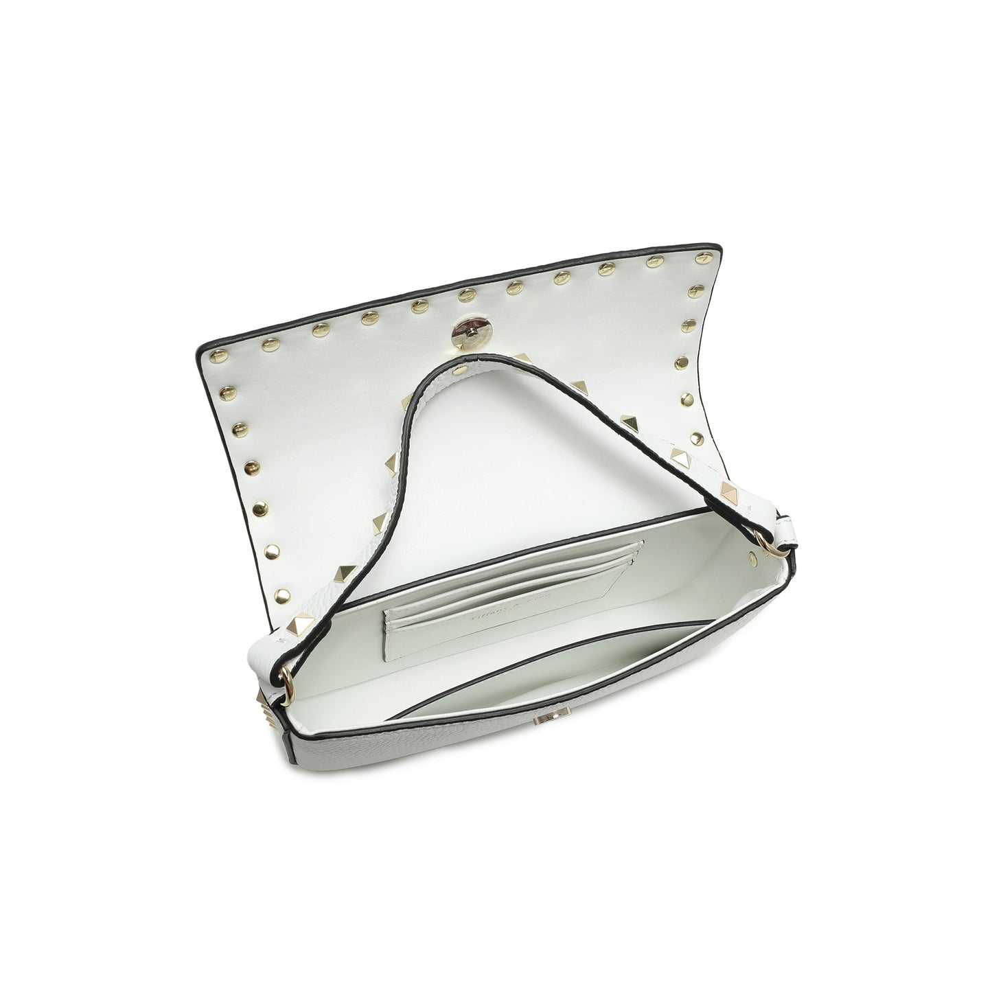 Studded Leather Mini Shoulder Bag