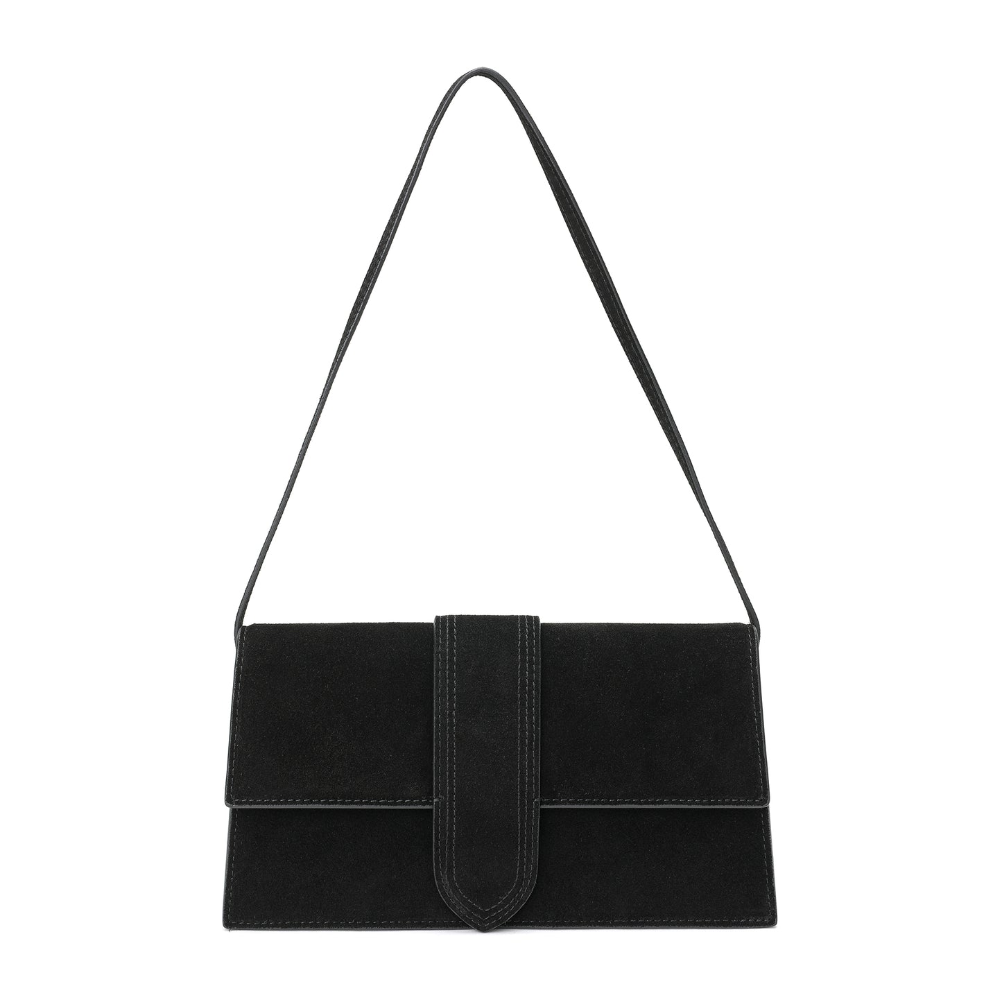 Classic Suede Shoulder Bag