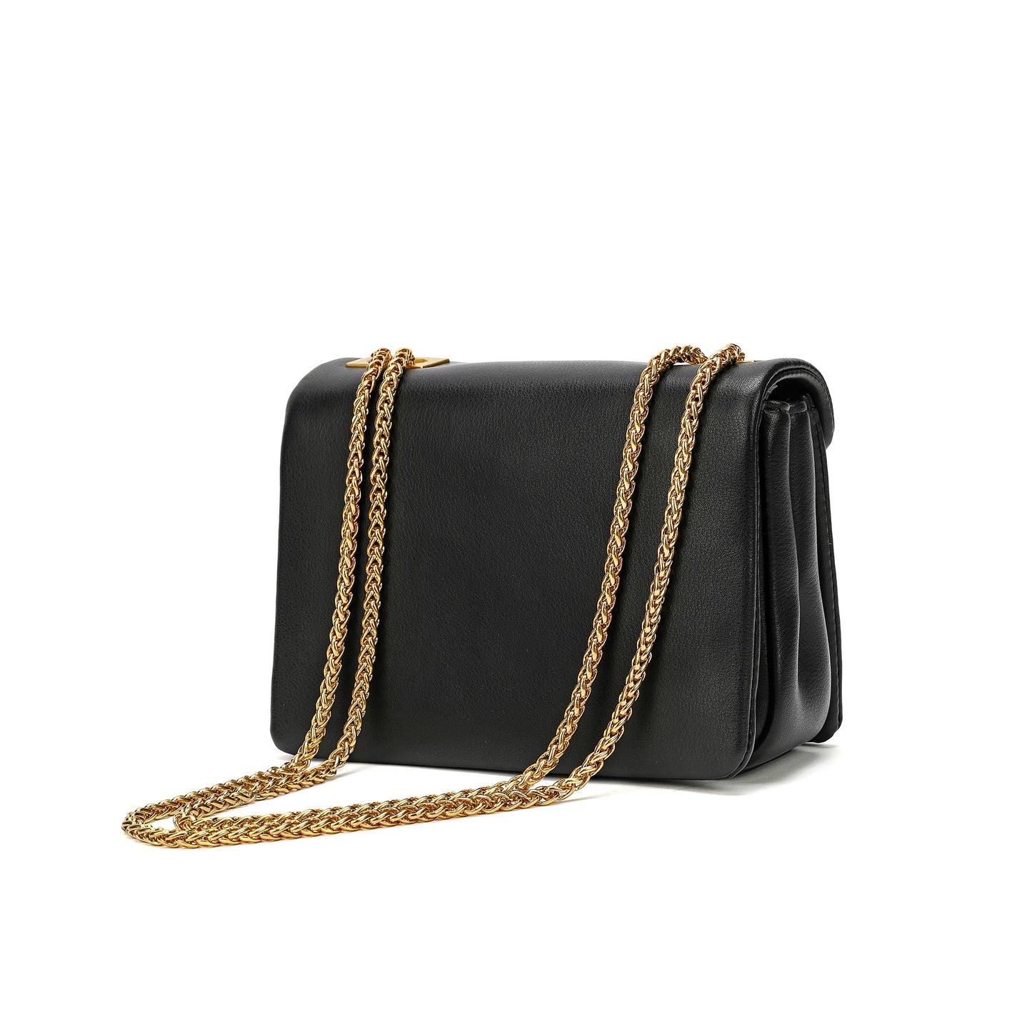 Tiffany & Fred Smooth Nappa Leather Shoulder Bag