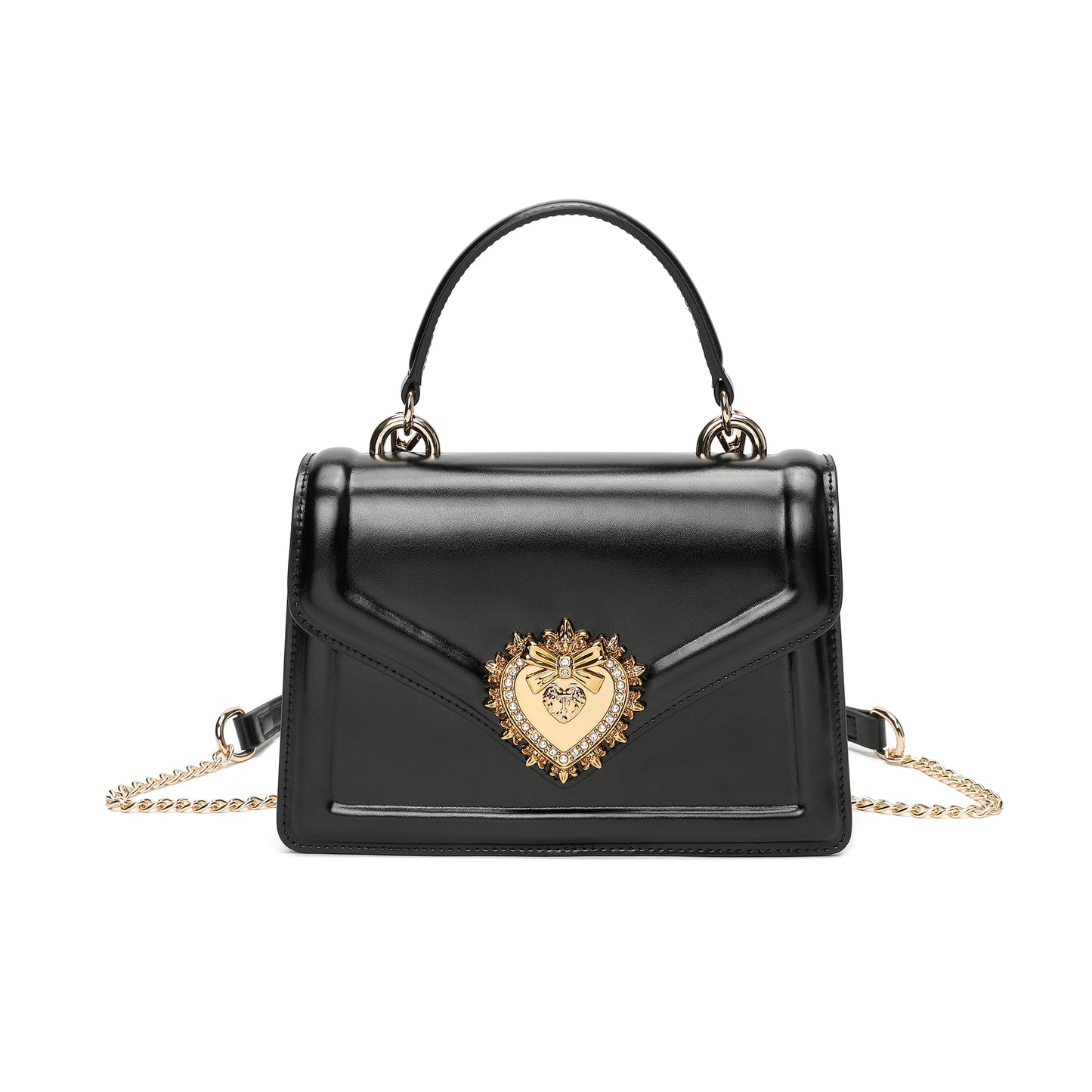 Tiffany & Fred Top-Handle Smooth leather Satchel/Shoulder bag # 2388