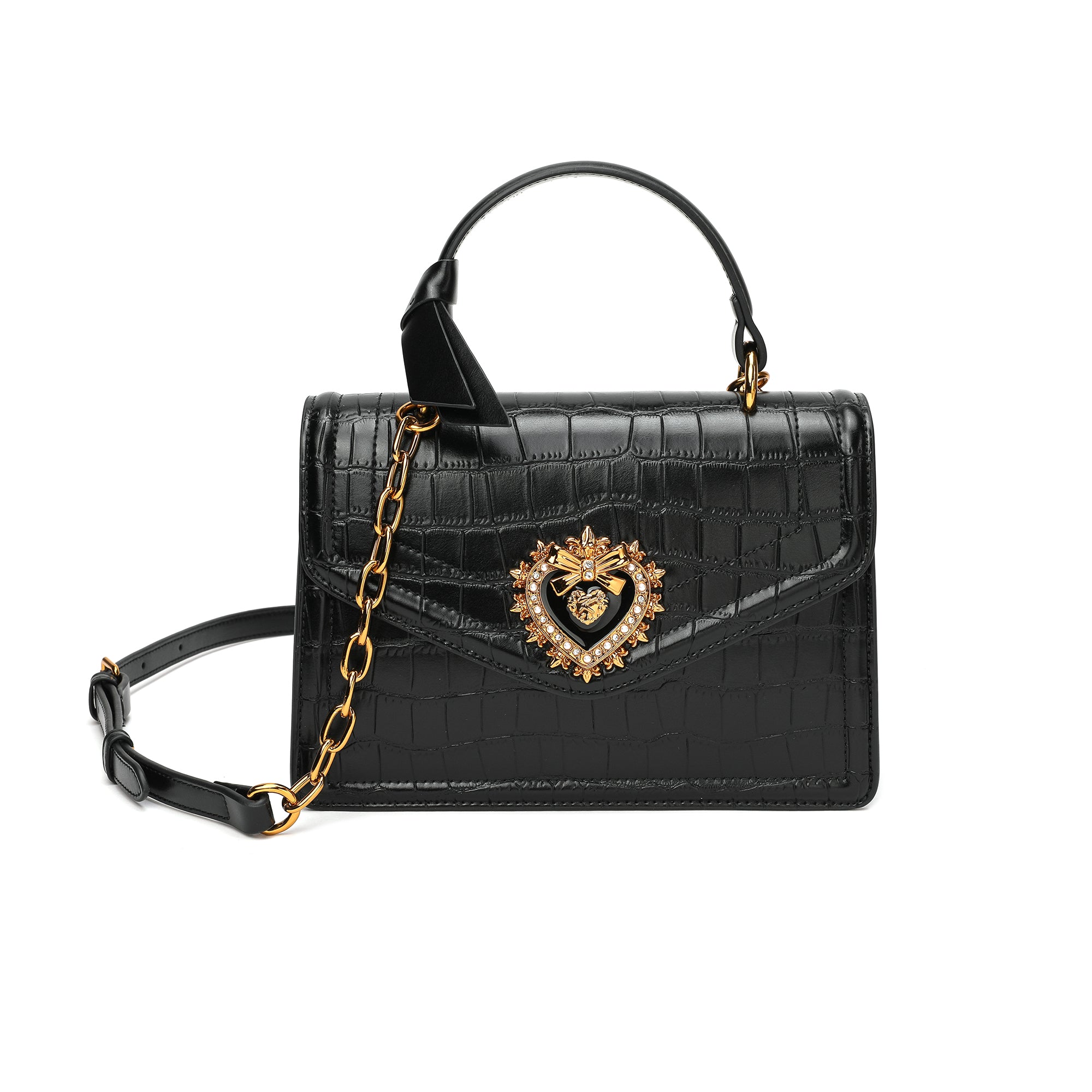Full-grain Leather Satchel Bag – Tiffany & Fred Paris