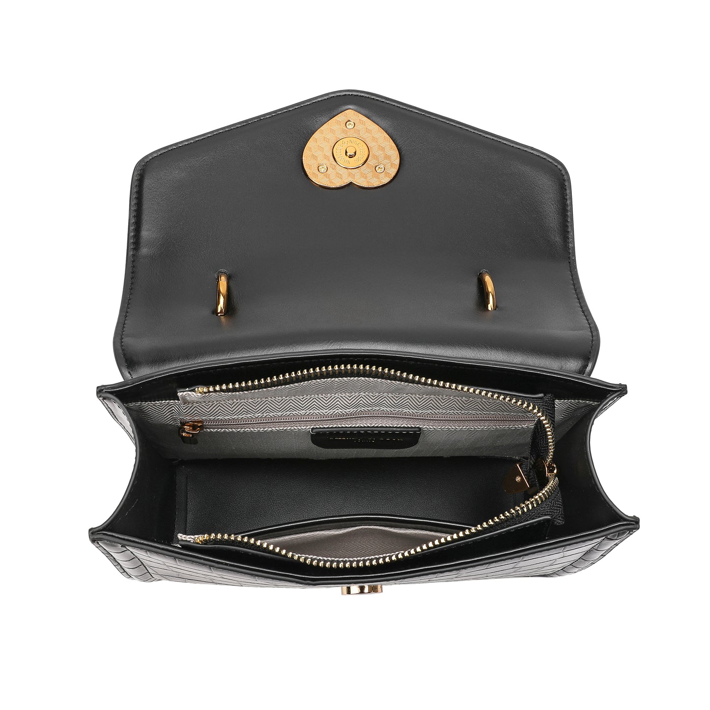 Tiffany & Fred Satchel/Shoulder Leather Bag
