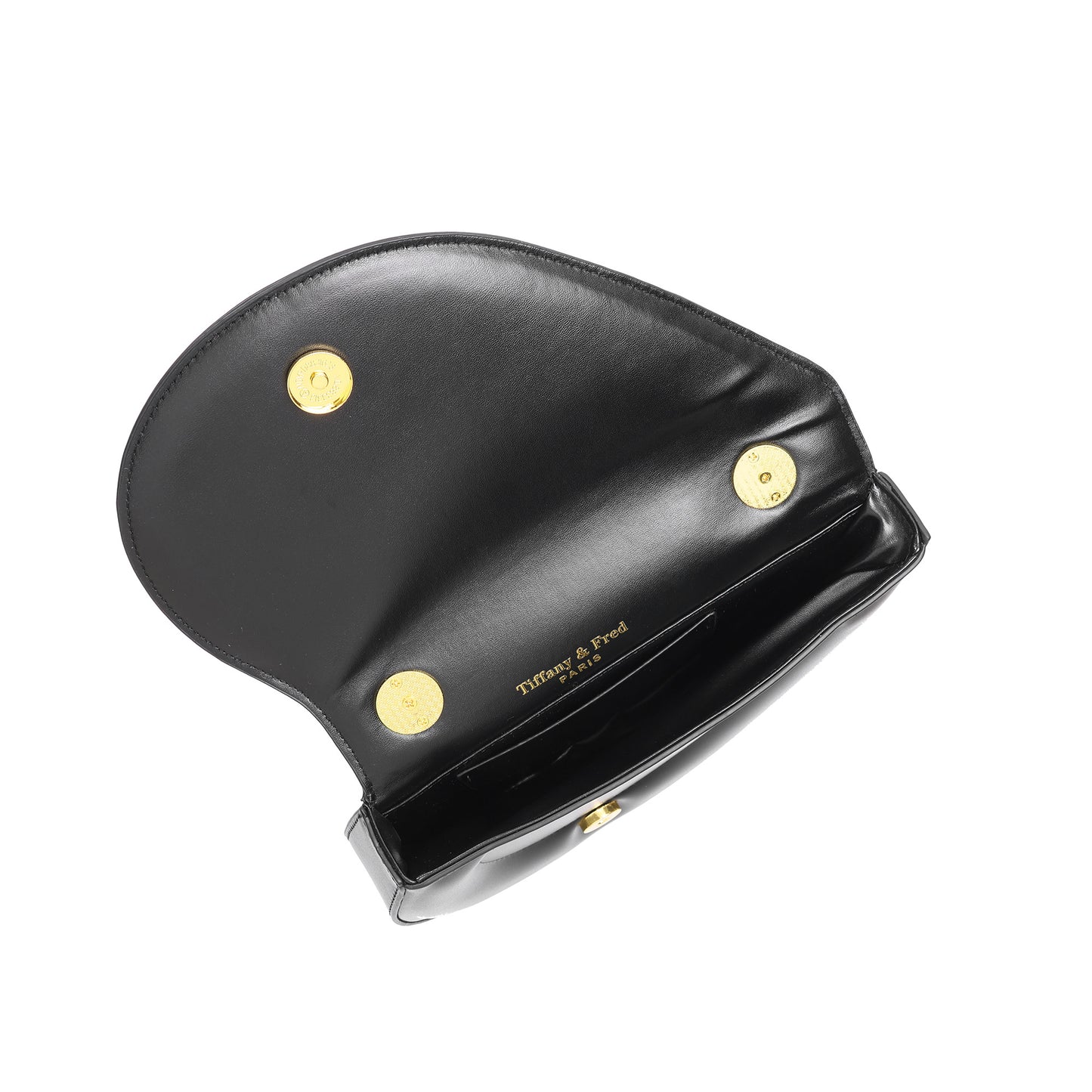 Black Crescent Evening Bag