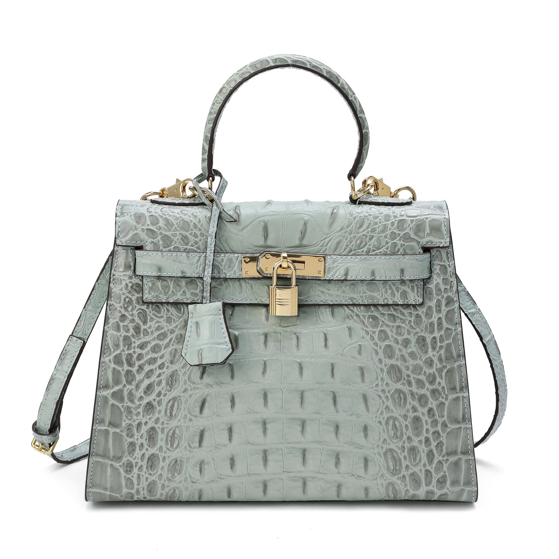Tiffany & Fred Alligator Embossed Leather Satchel/Shoulder Bag – Tiffany &  Fred Paris