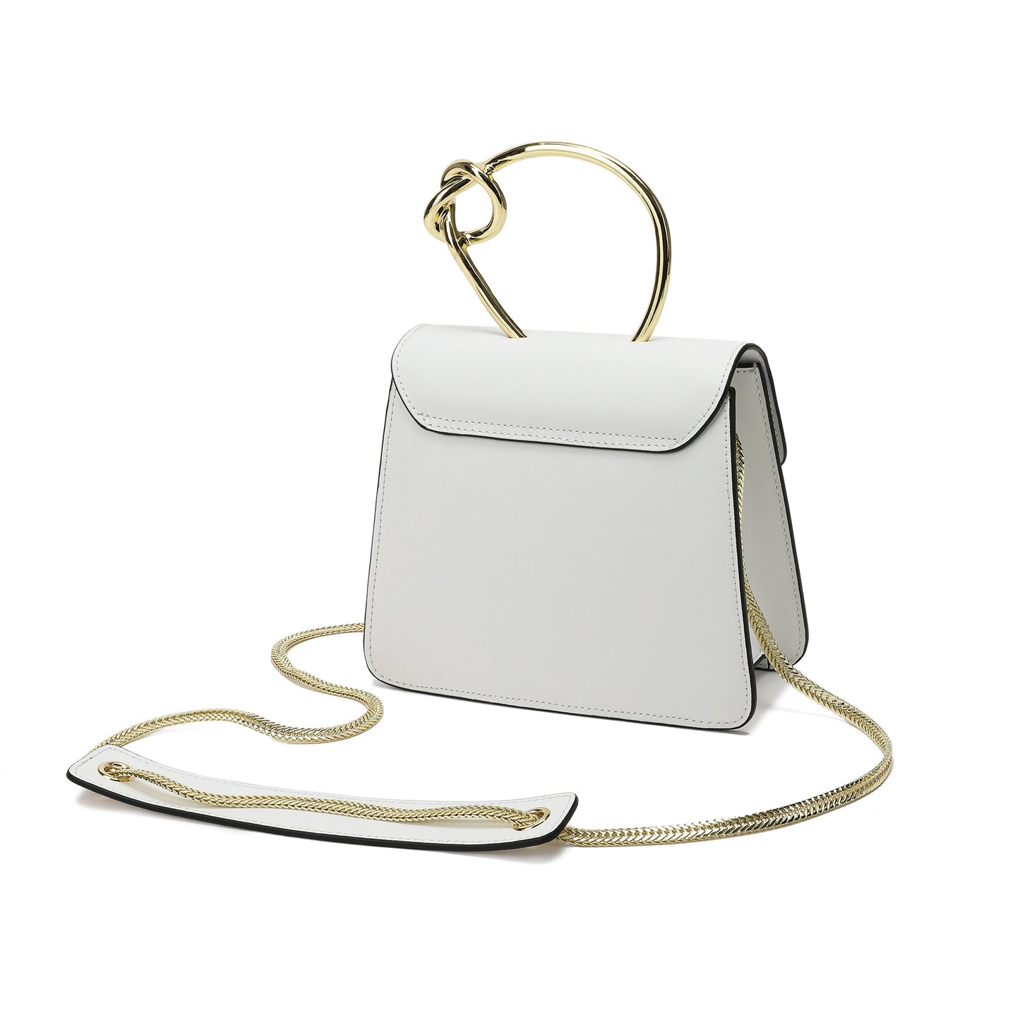 Tiffany & Fred Sheepskin Leather Top-Handle Shoulder Bag