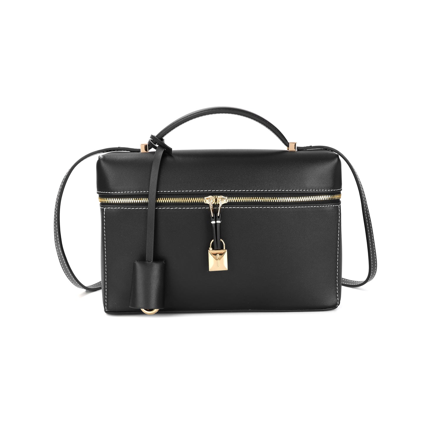 Chic Lockbox Shoulder Bag