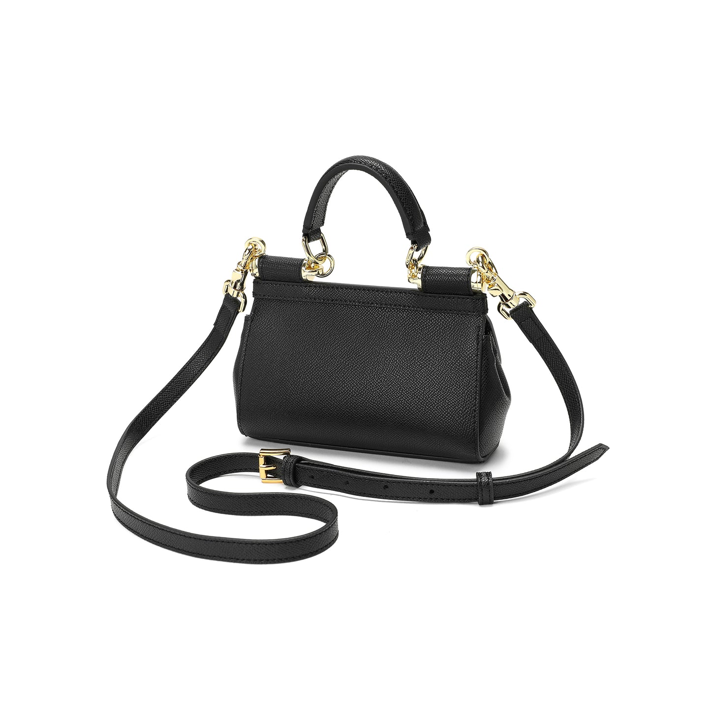 Tiffany & Fred Saffiano Leather Top-Handle Crossbody Bag