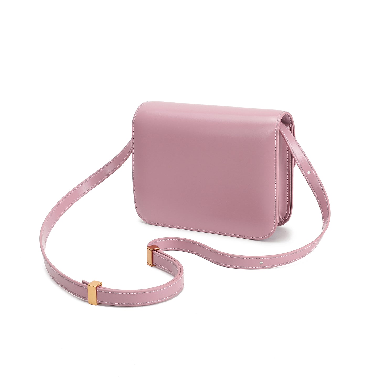 Tiffany & Fred Smooth Nappa Leather Foldover Crossbody/Shoulder Bag