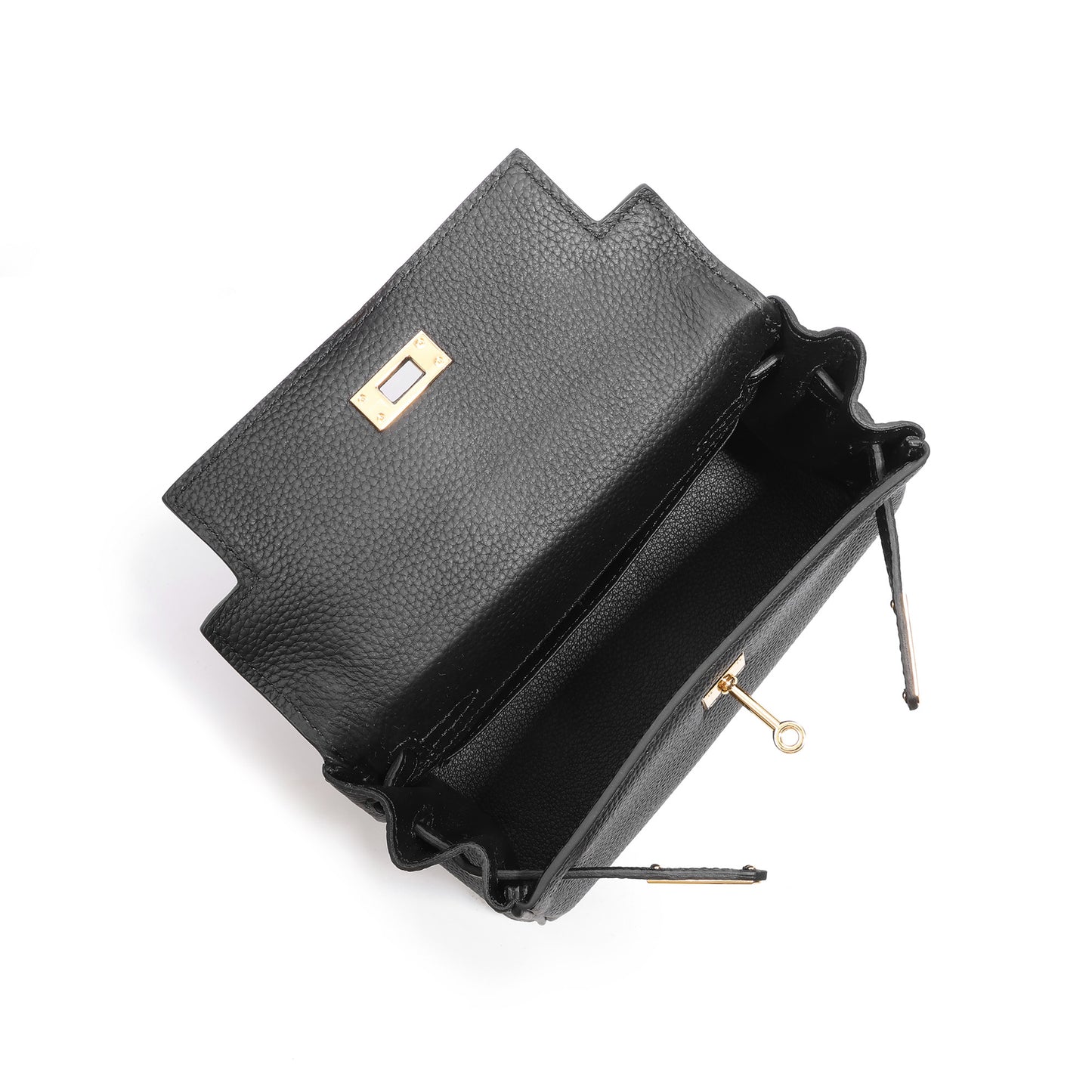 Full-Grain Small Crossbody/Shoulder Leather Bag