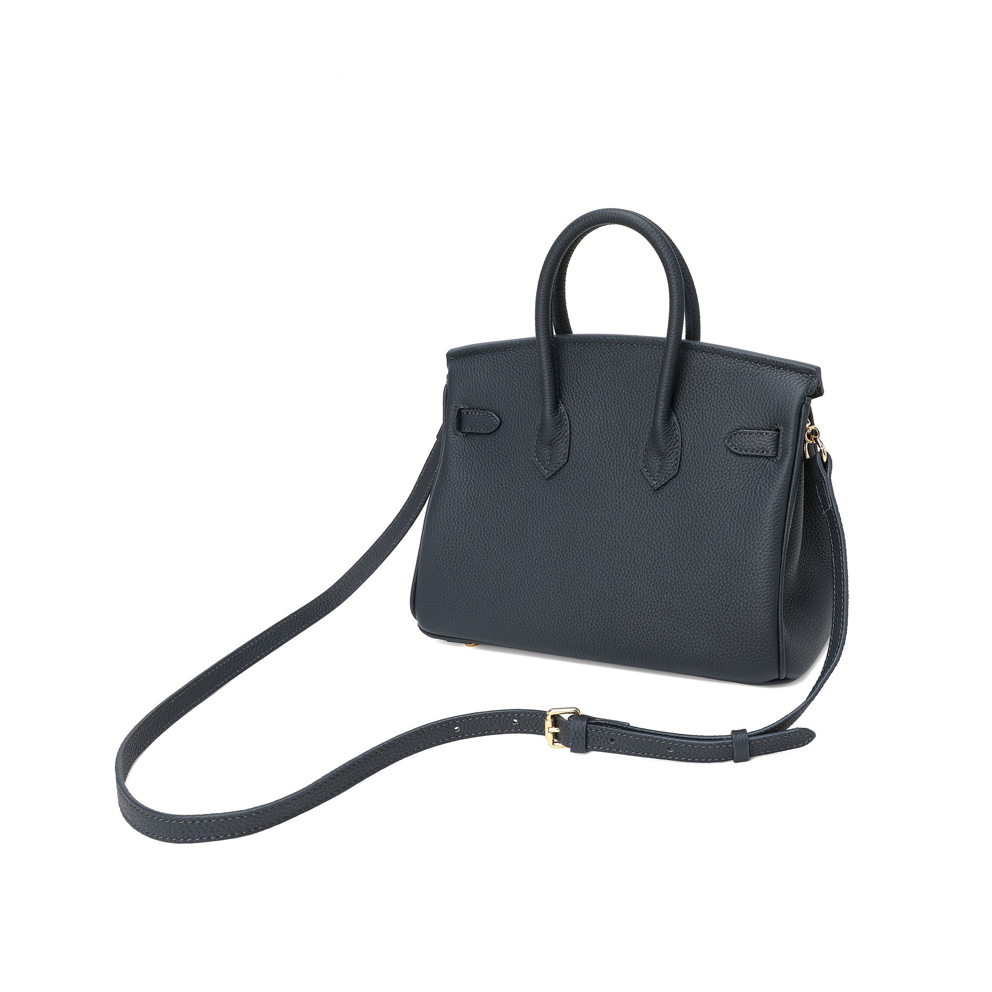 Tiffany & Fred Top-Grain Leather Shoulder Bag