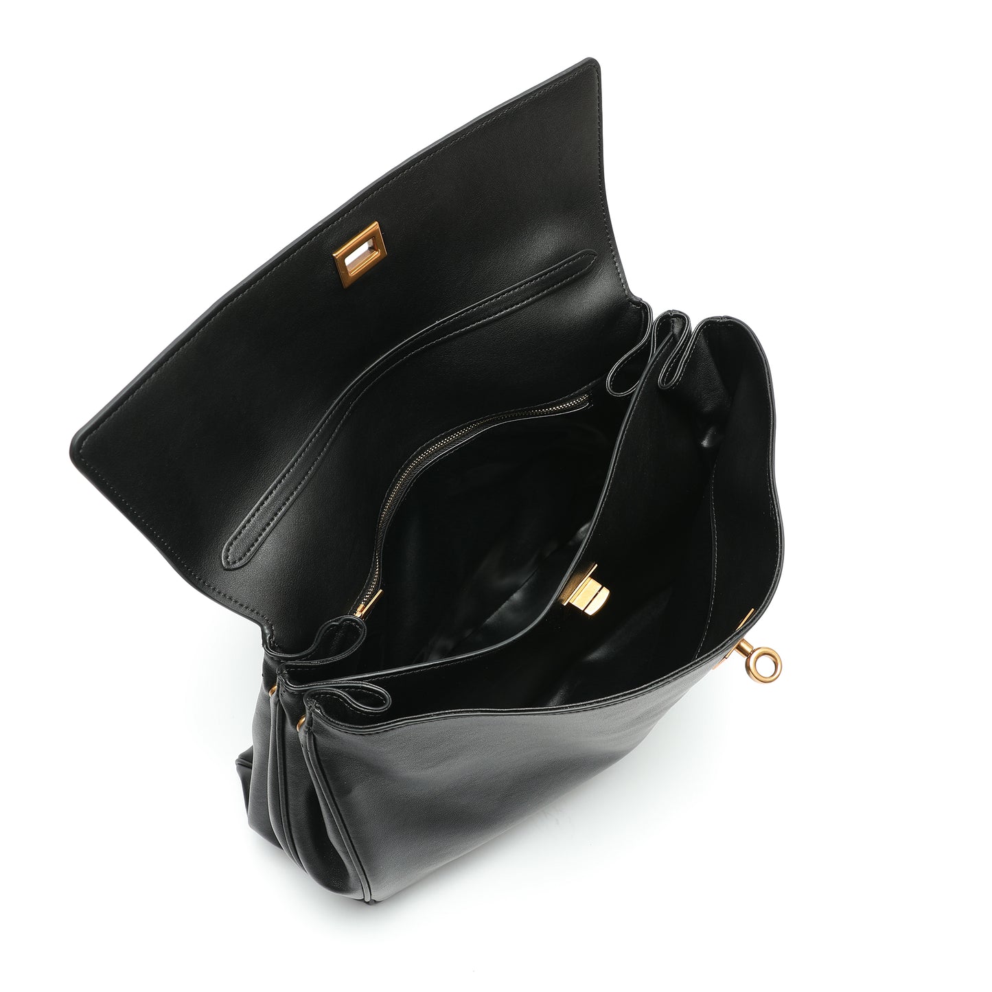 Versatile Elegance Leather Handbag