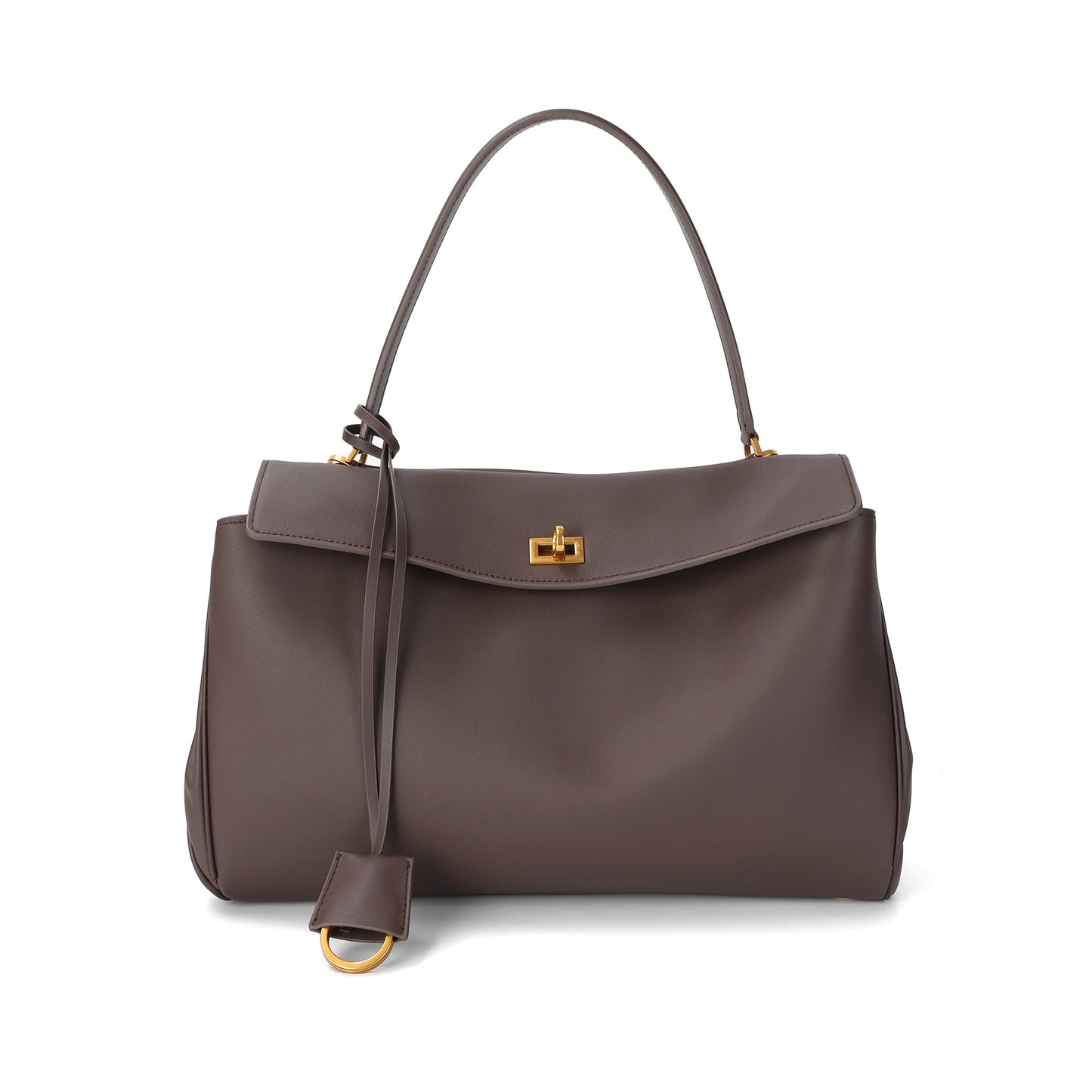 Versatile Elegance Leather Handbag