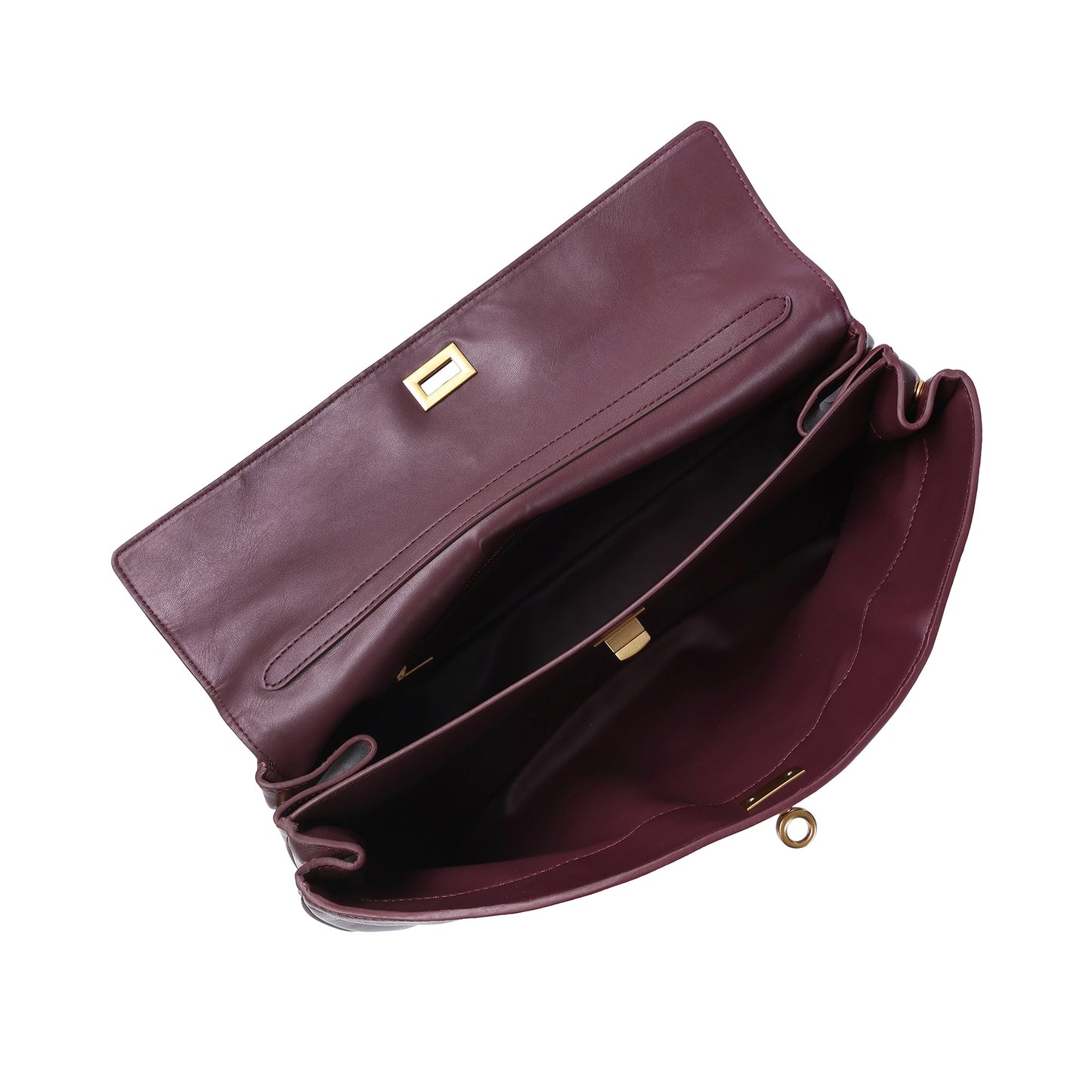 Versatile Elegance Leather Handbag