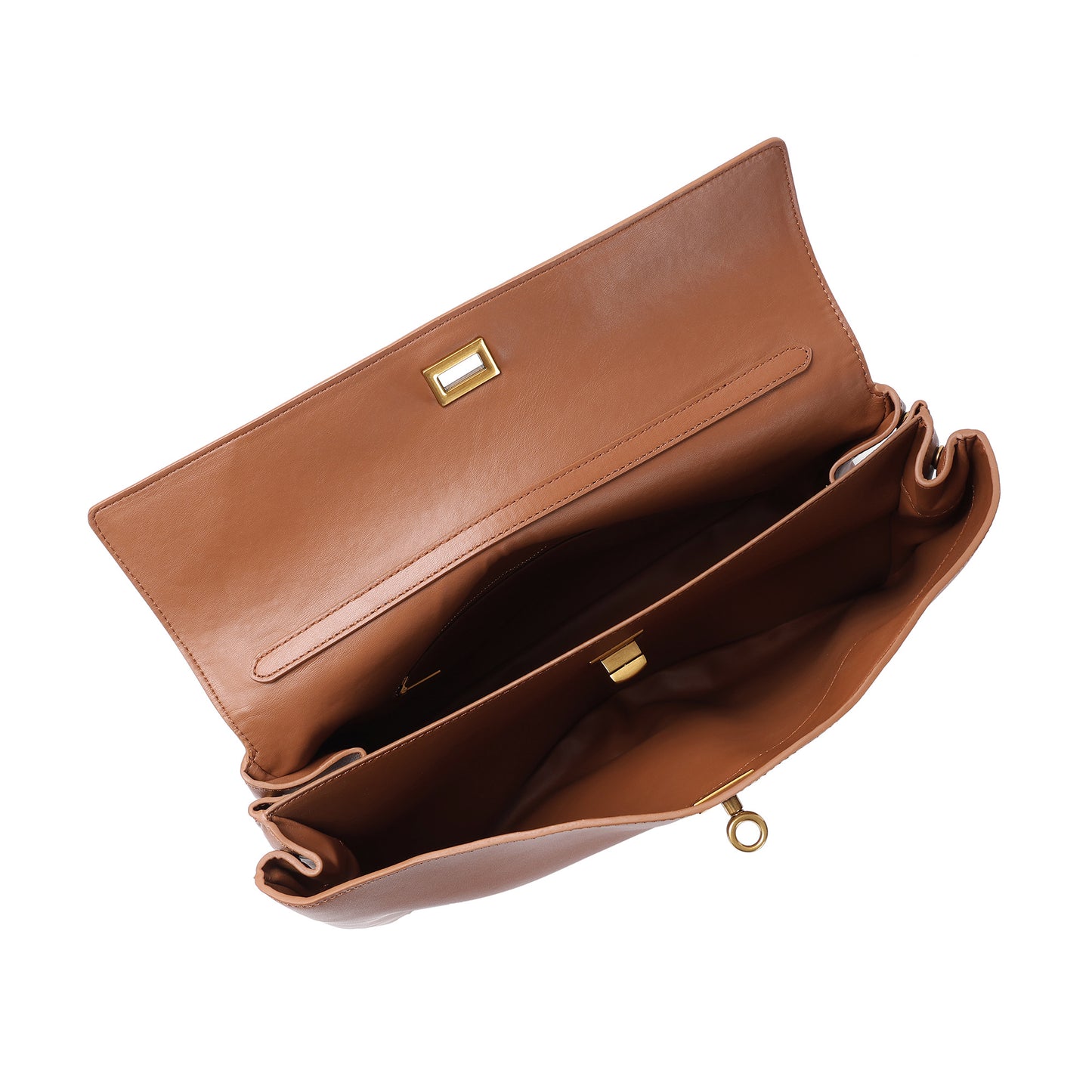 Versatile Elegance Leather Handbag