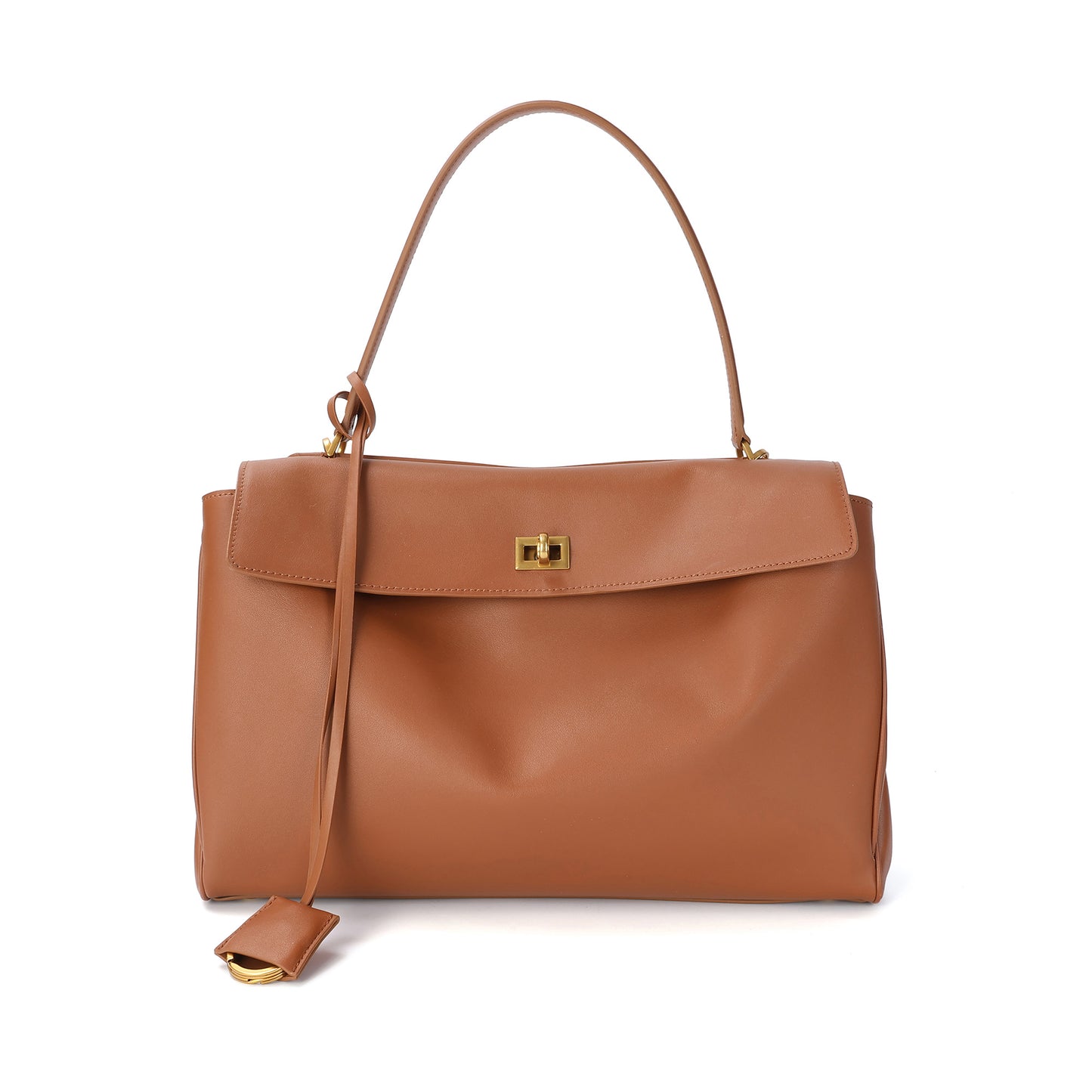 Versatile Elegance Leather Handbag