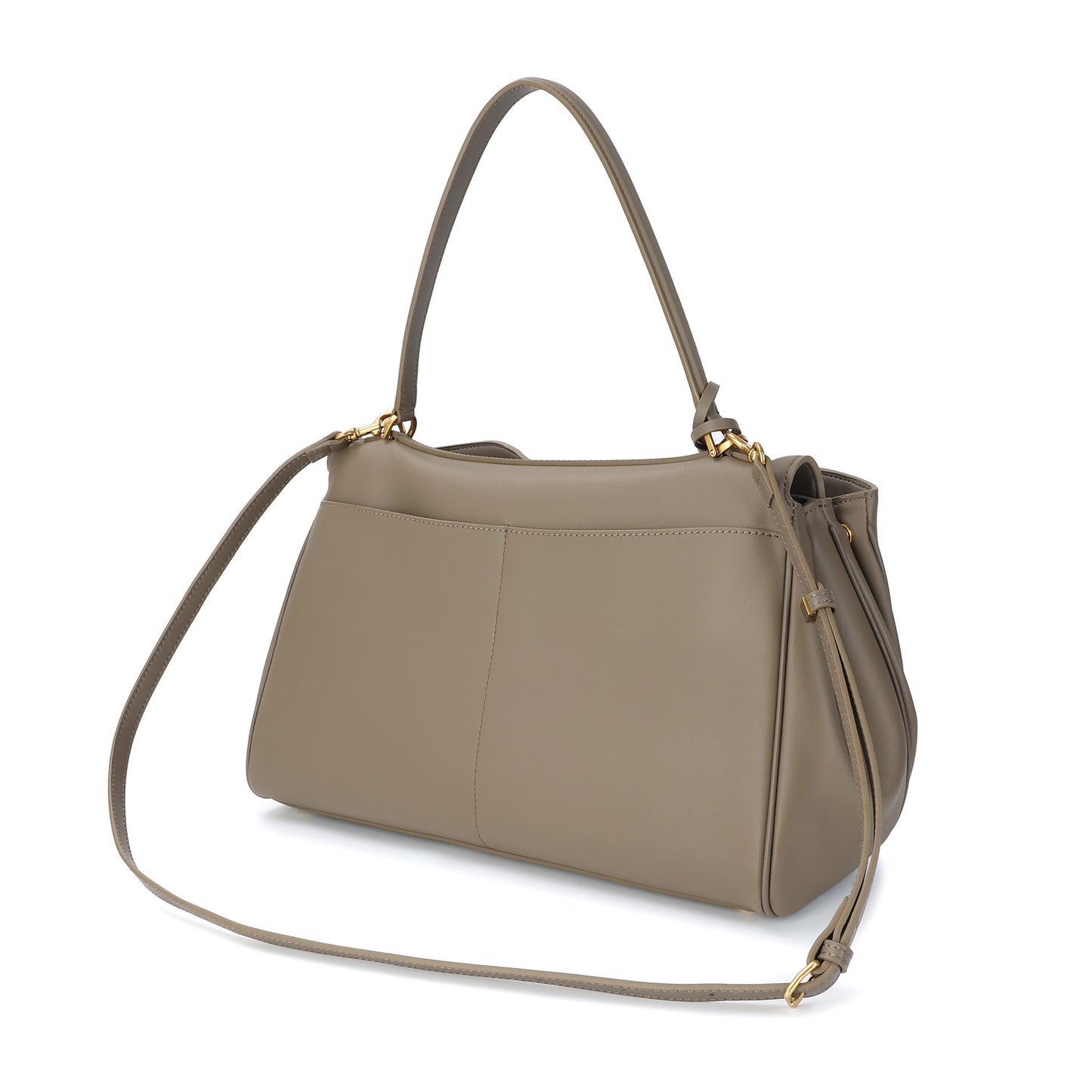 Versatile Elegance Leather Handbag