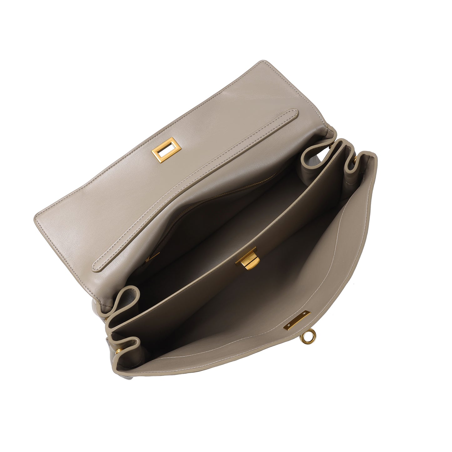 Versatile Elegance Leather Handbag