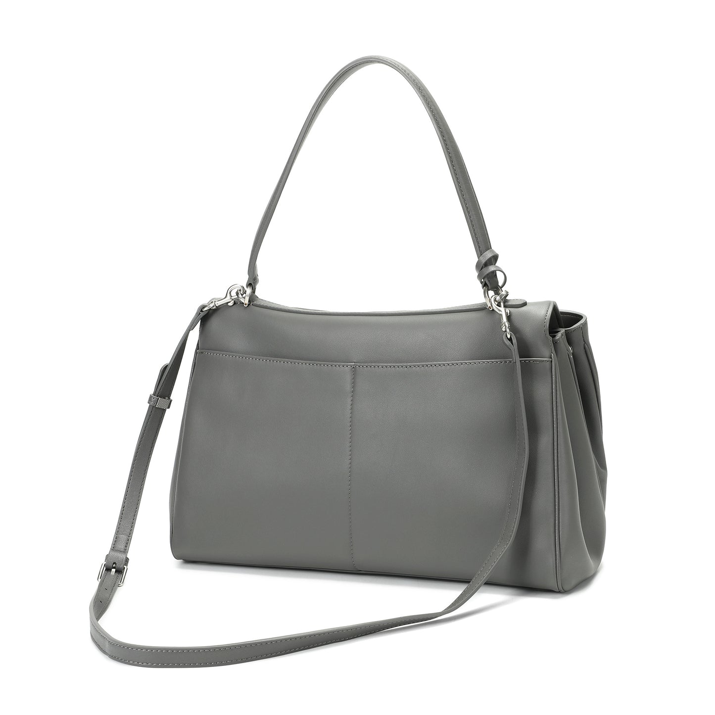 Versatile Elegance Leather Handbag