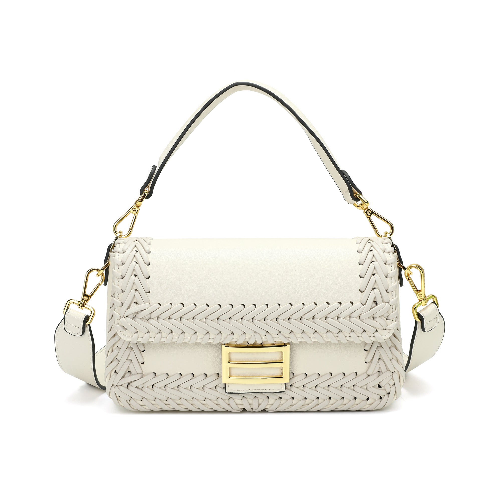 フレディ Italian Leather Handwoven Shoulder Bag – Tiffany & Fred Paris