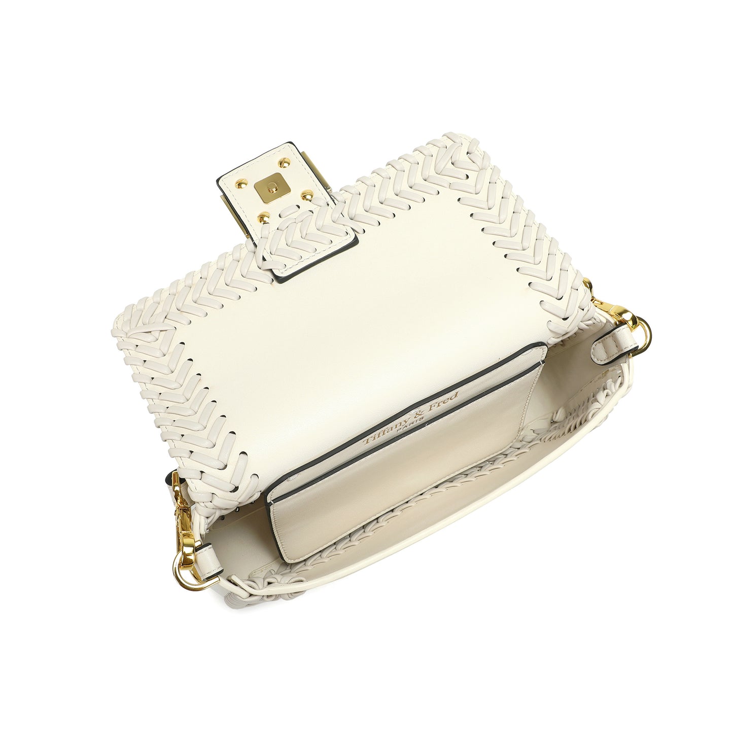 Italian Leather Handwoven Shoulder Bag