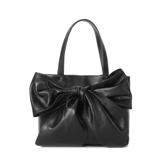 Bow Accent Mini Tote Bag