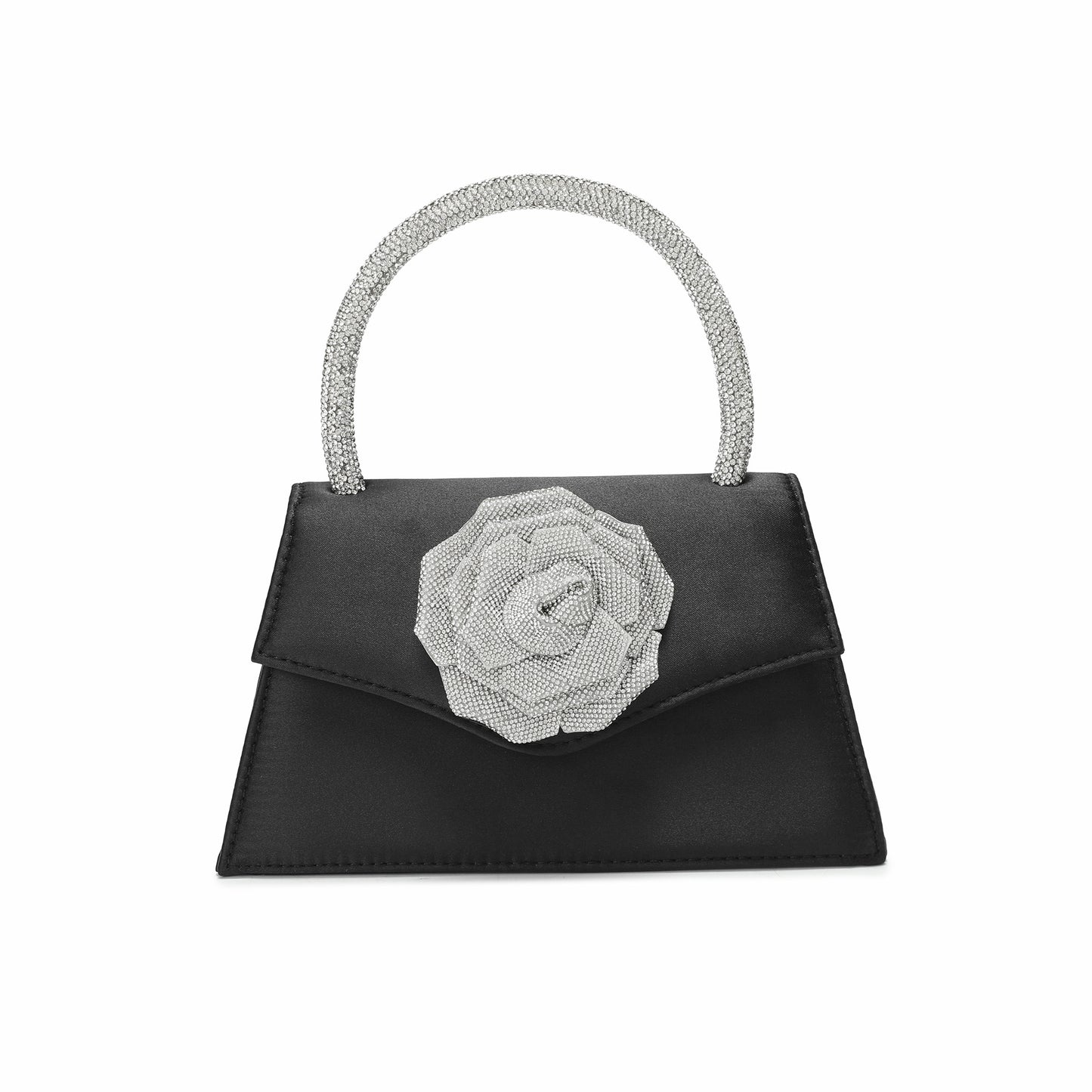 Crystal Handle Evening Mini Bag