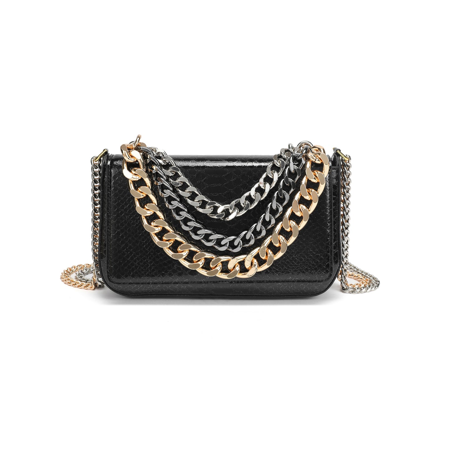 Gold Luxe Evening or Day Chain Bag