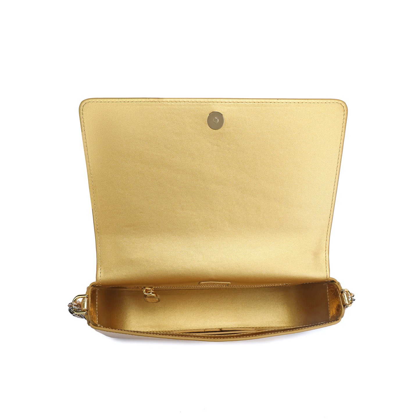 Gold Luxe Evening or Day Chain Bag