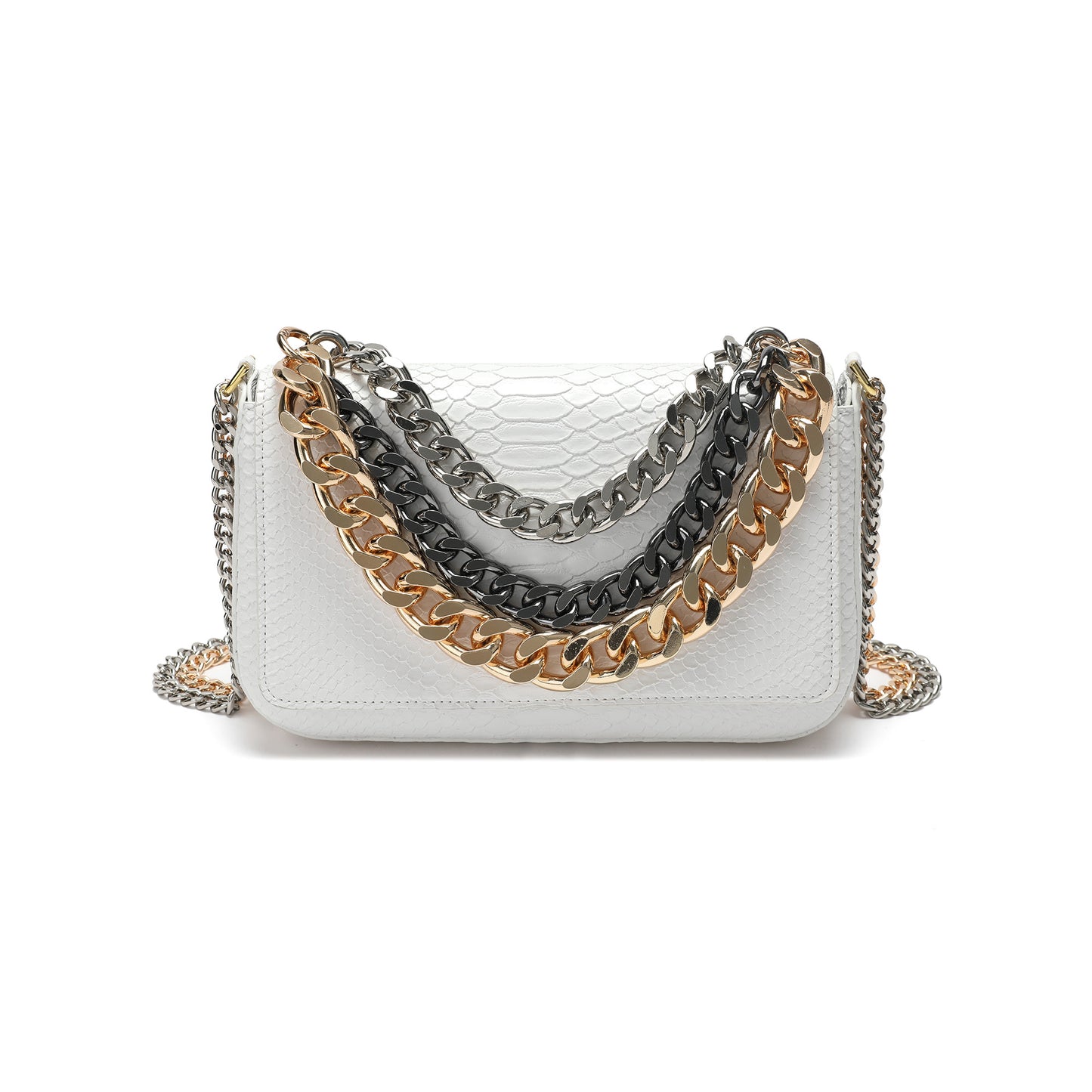 Gold Luxe Evening or Day Chain Bag