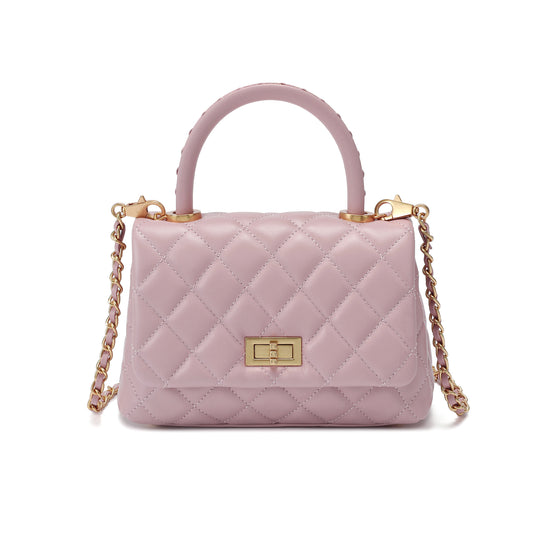 Quilted Classic Handbag with Chain Strap