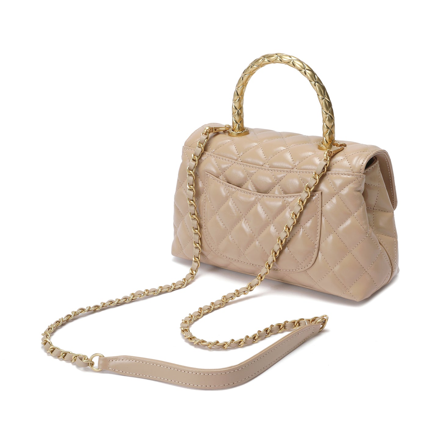 Luxe Quilted Mini Handbag