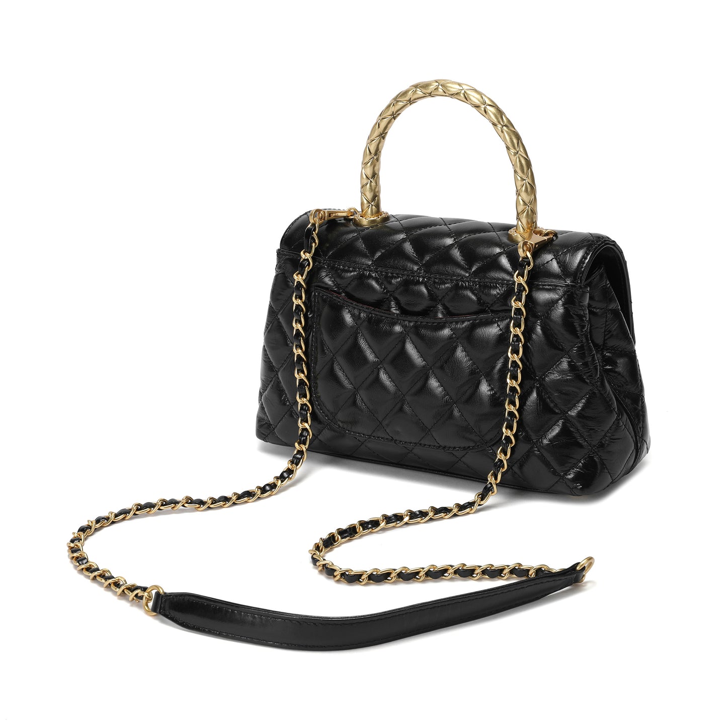 Luxe Quilted Mini Handbag