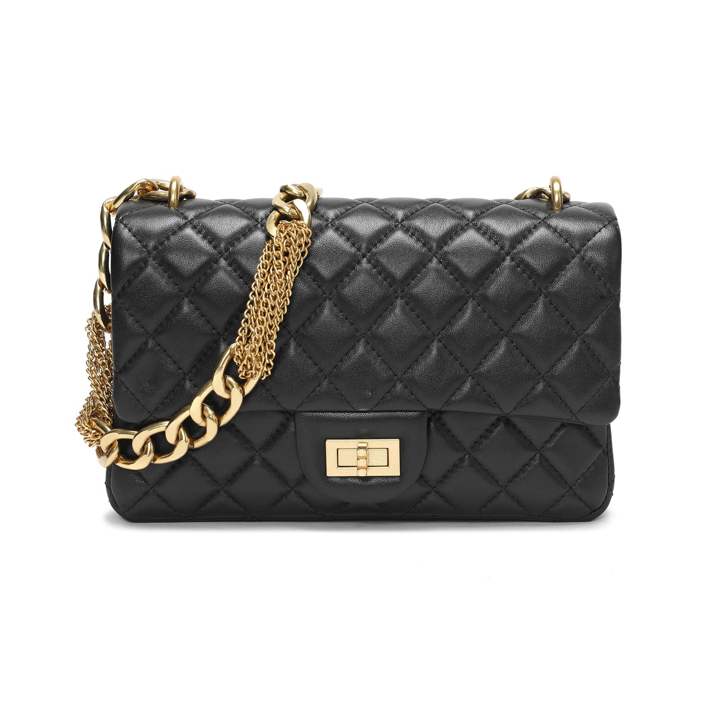 Elegant Quilted Chain Shoulder Bag