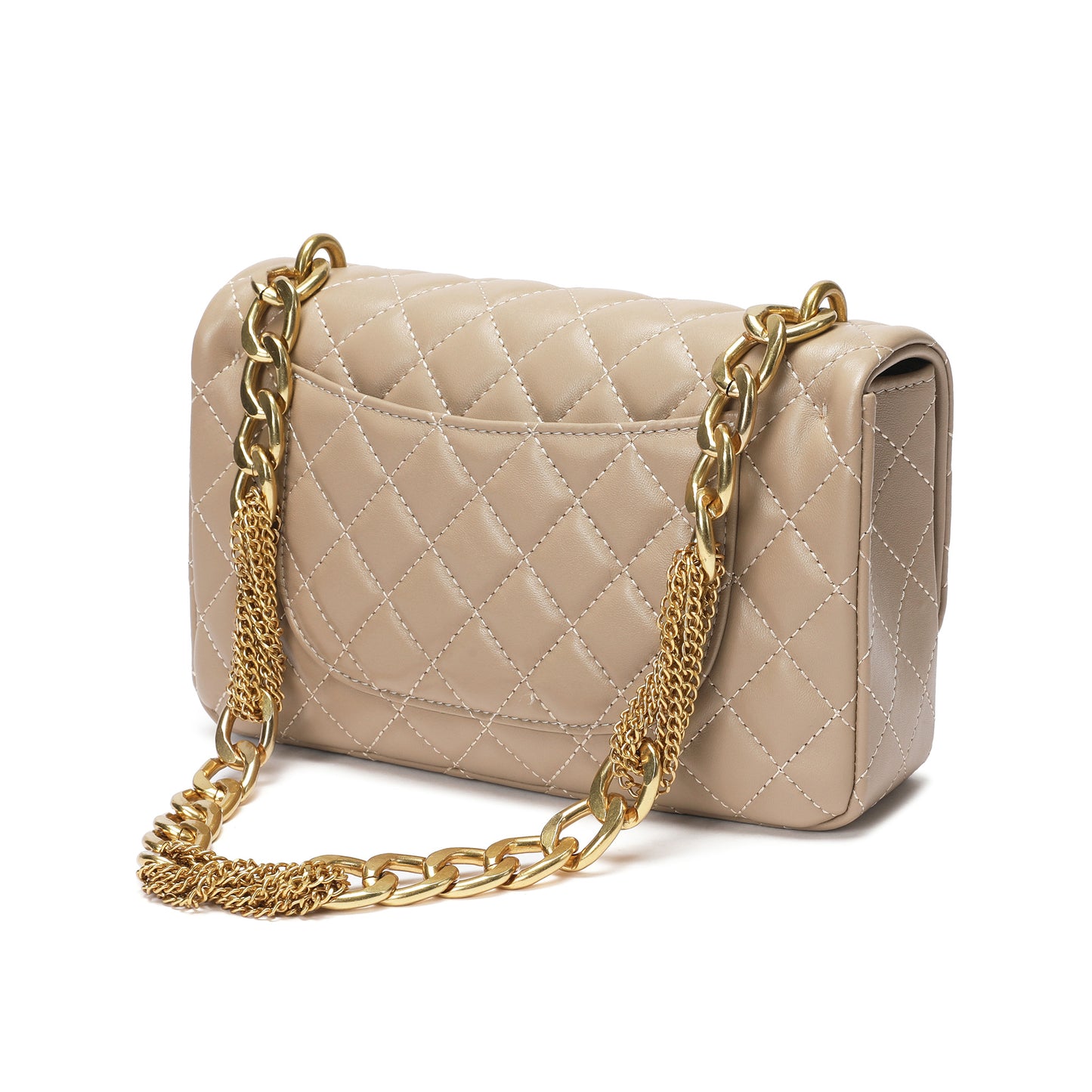 Elegant Quilted Chain Shoulder Bag