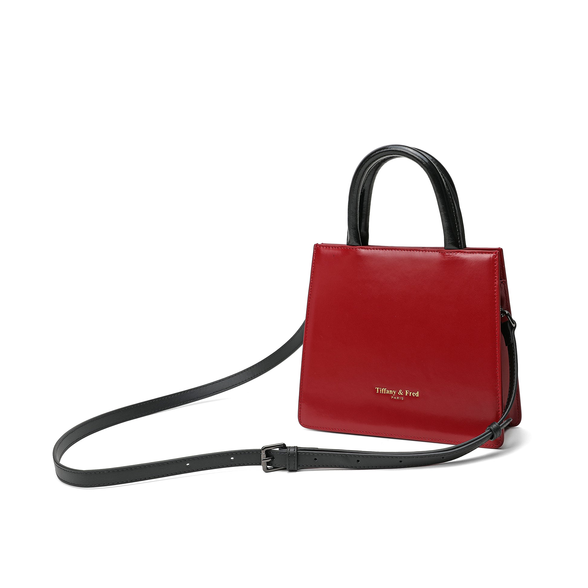 Fred Paris O Bag Tiffany Tiffany Fred Top-Handle Smooth Leather