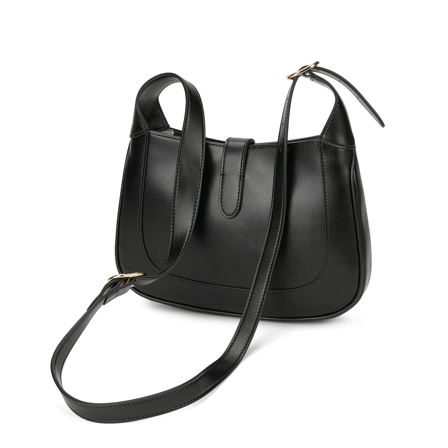 Tiffany & Fred Smooth Leather Hobo/Shoulder Bag