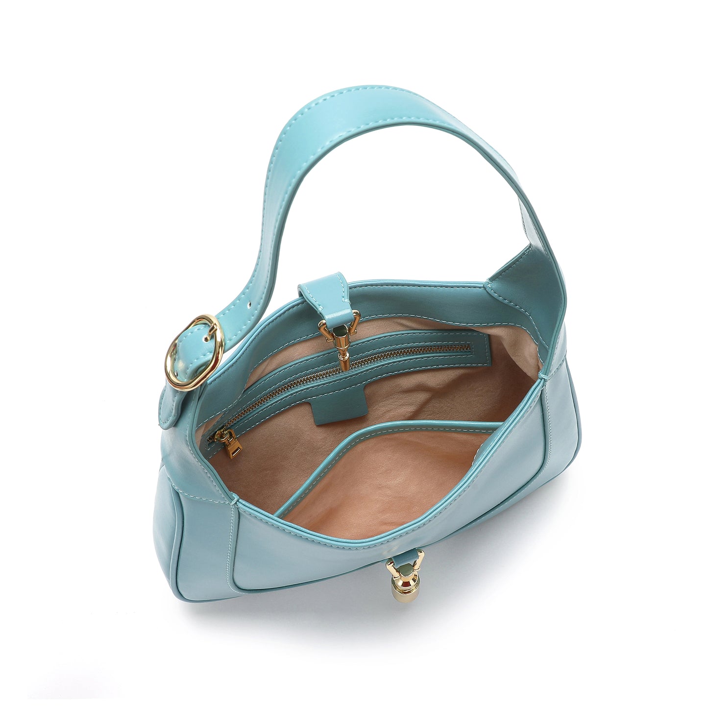 Tiffany & Fred Smooth Leather Hobo/Shoulder Bag