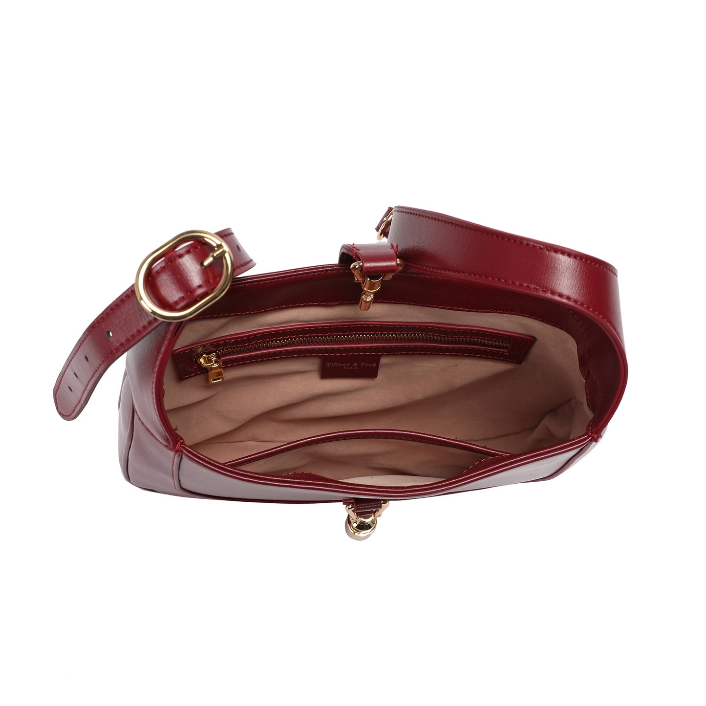 Tiffany & Fred Smooth Leather Hobo/Shoulder Bag