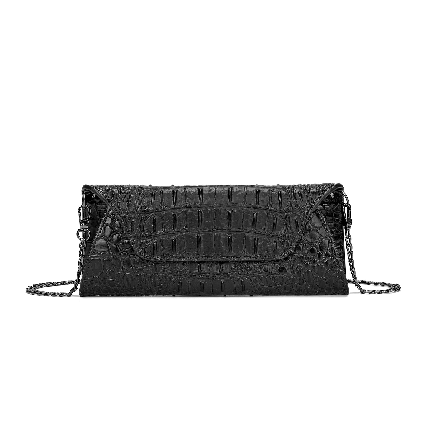 Tiffany & Fred Alligator Embossed Leather Wallet/ Clutch