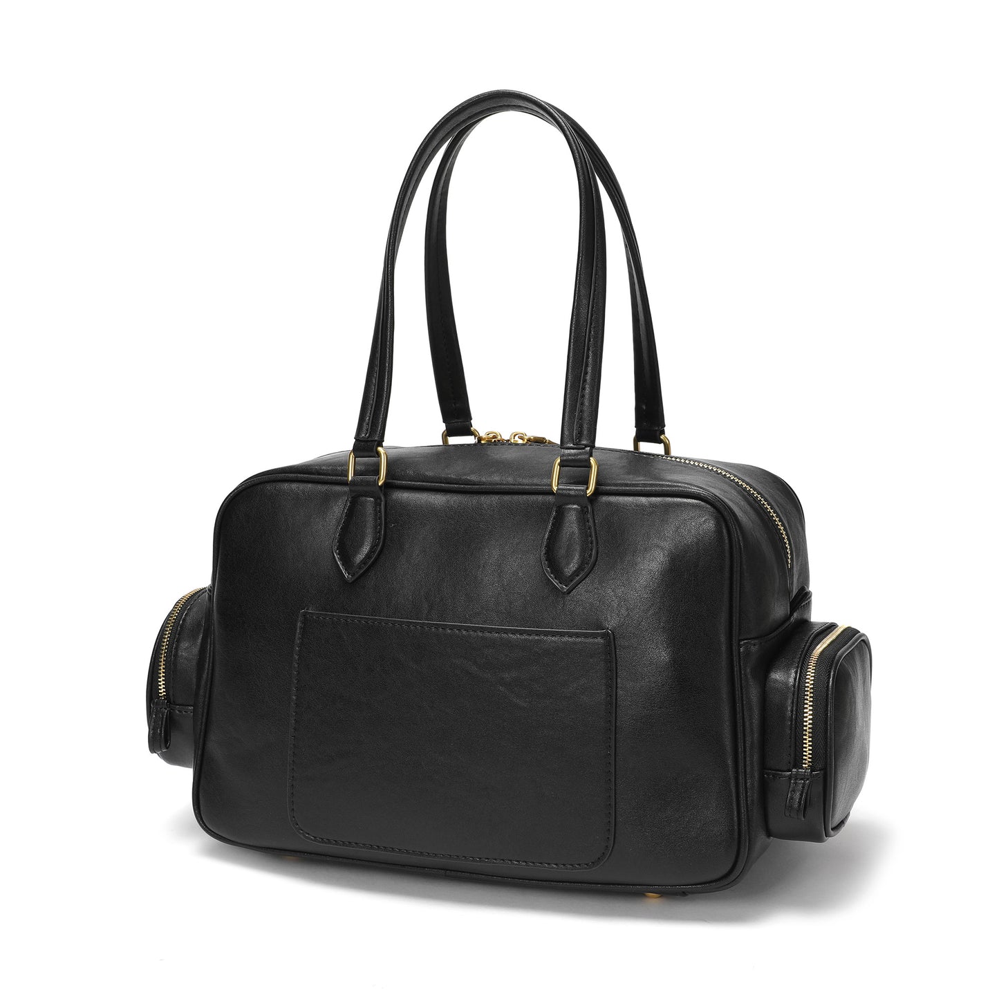 Elegant Leather Travel Handbag