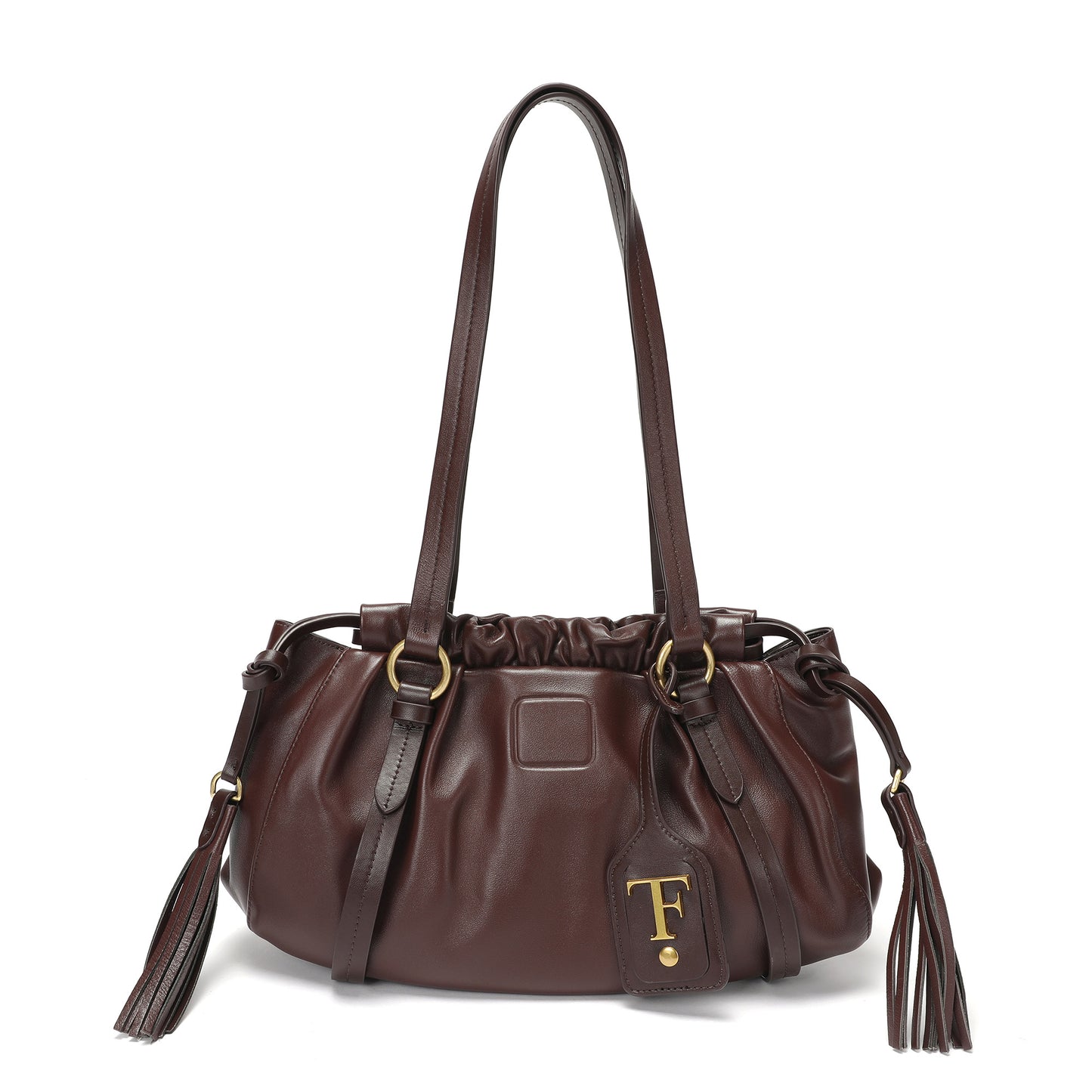 Classic Lambskin Leather Shoulder Bag