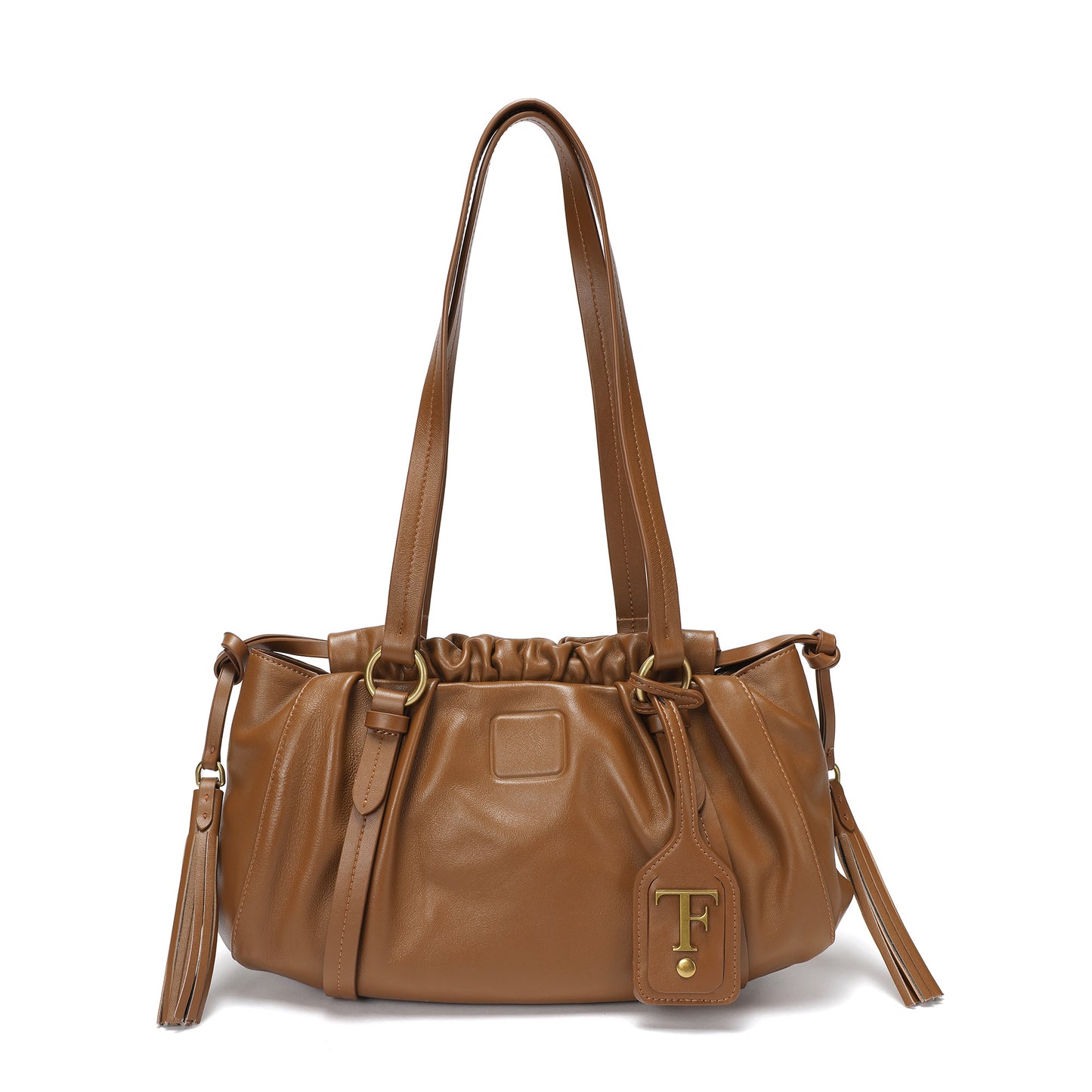 Classic Lambskin Leather Shoulder Bag