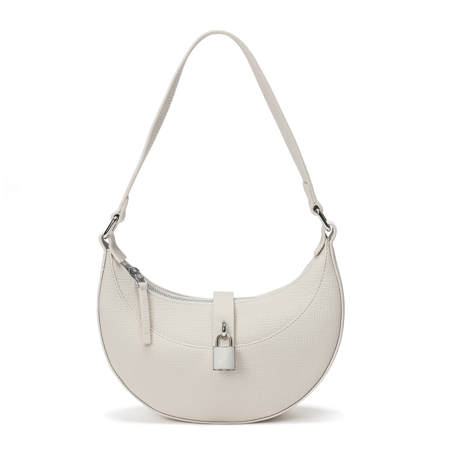 Sleek Crescent Shoulder Bag