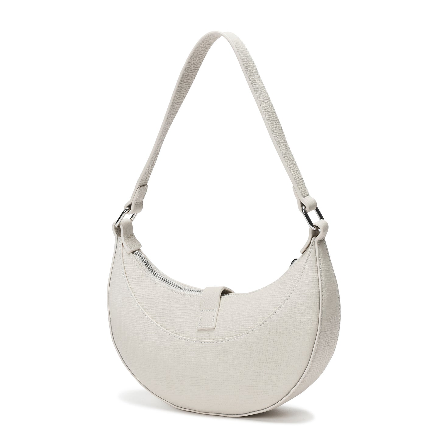 Sleek Crescent Shoulder Bag