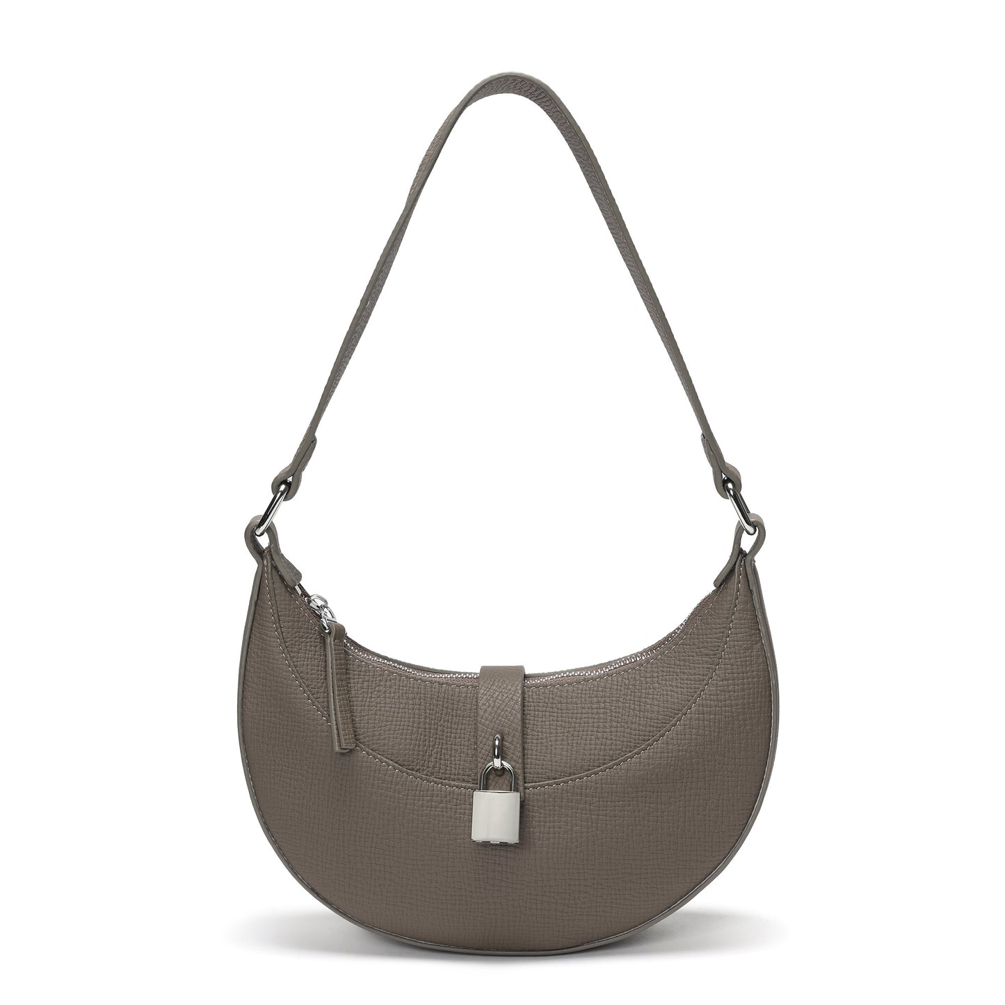 Sleek Crescent Shoulder Bag